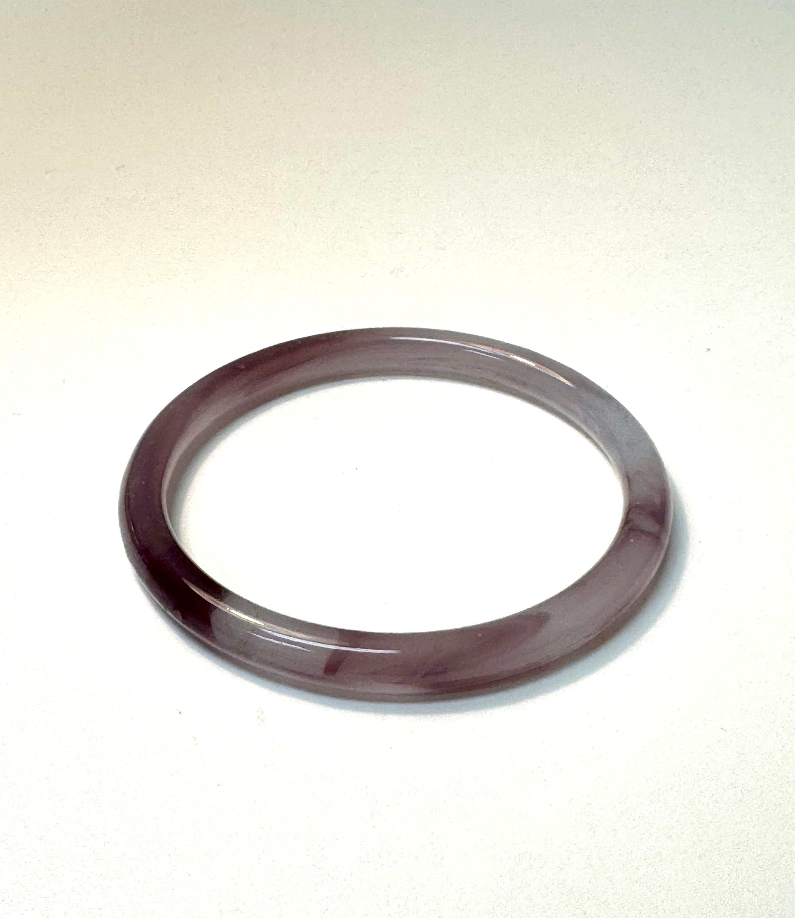 Lavender Jade Bangle