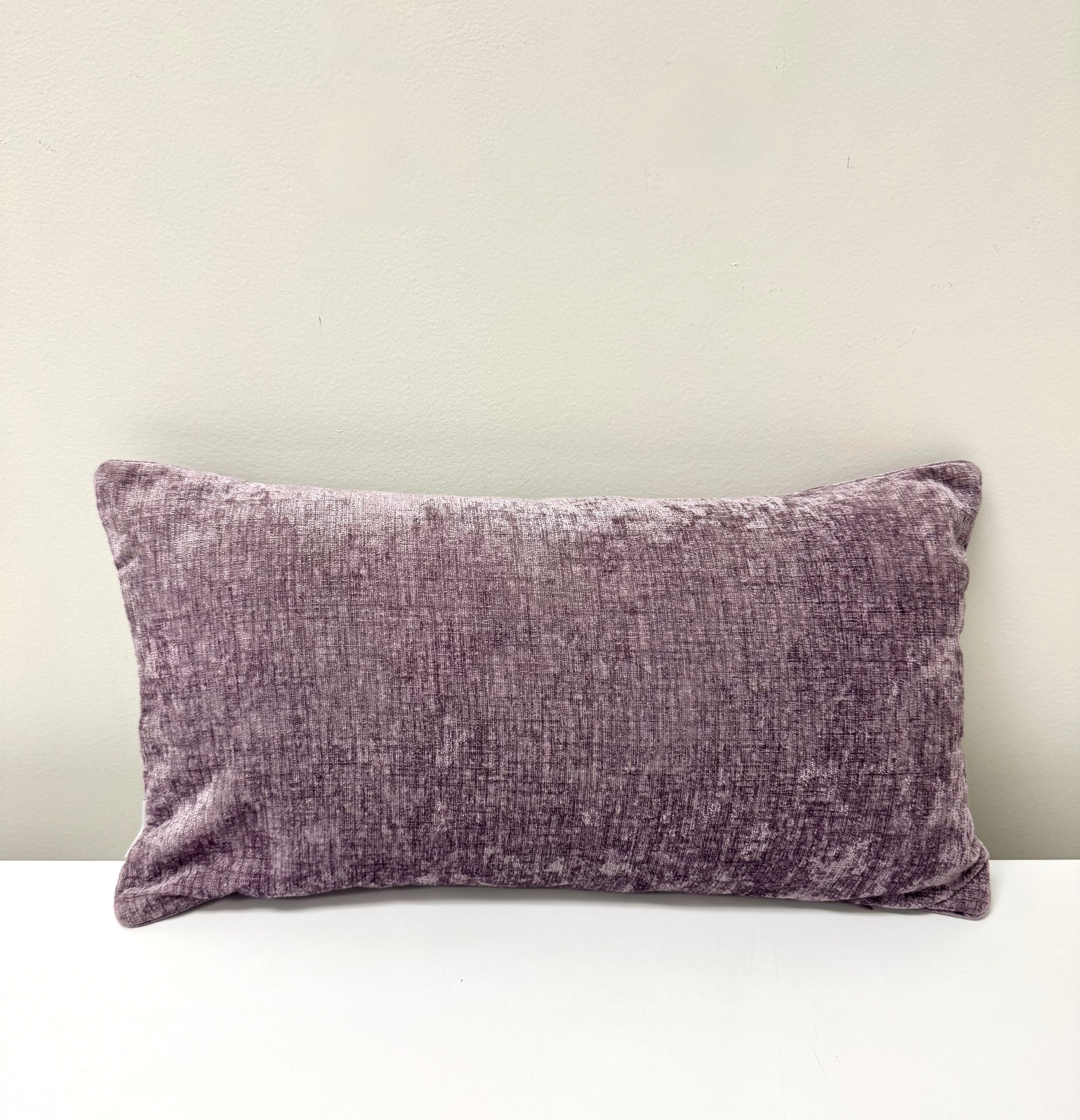 URBAN BARN Violet 21" x 11" Pillow