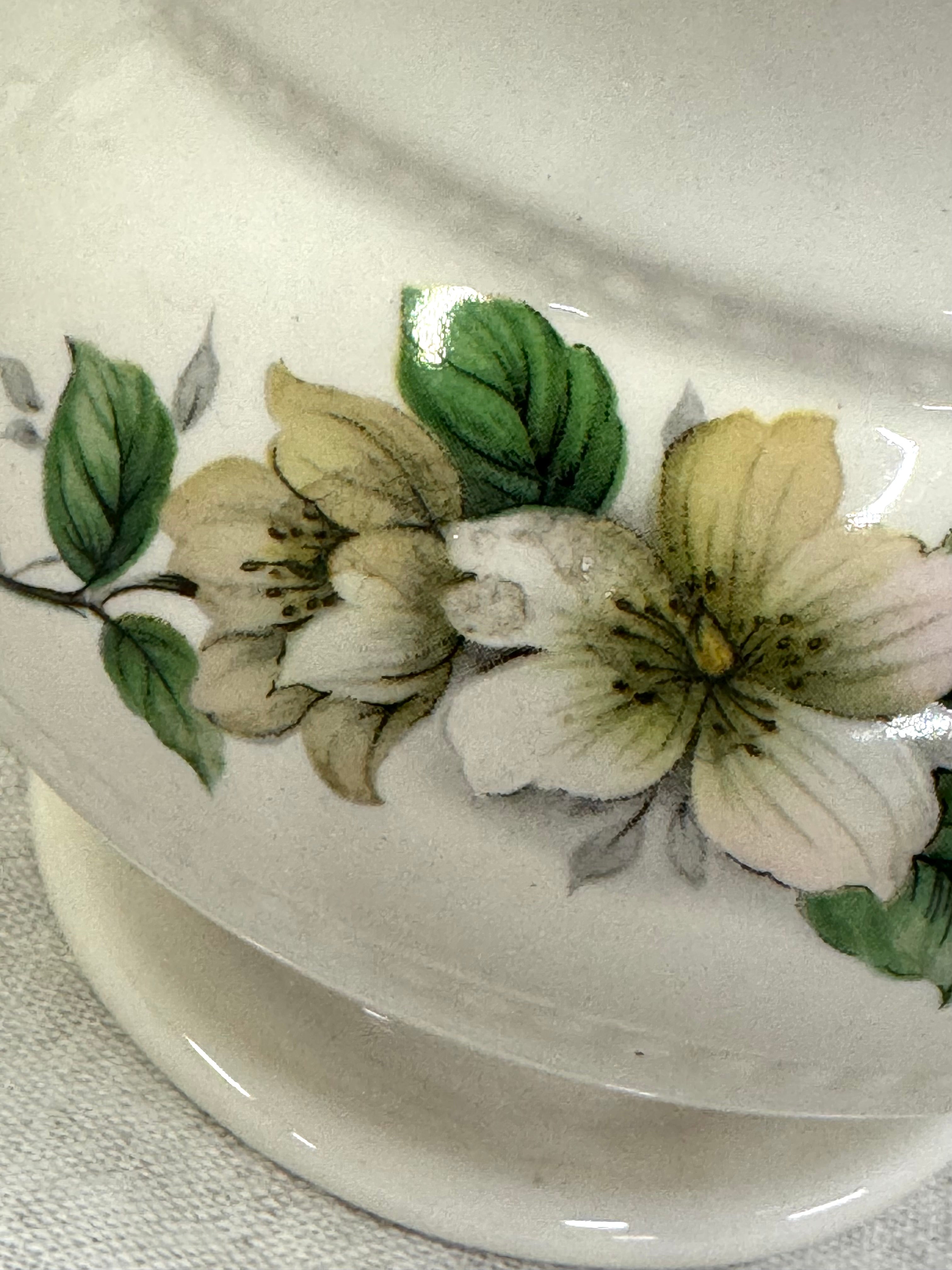 Vintage Dogwood 7" Porcelain Pitcher