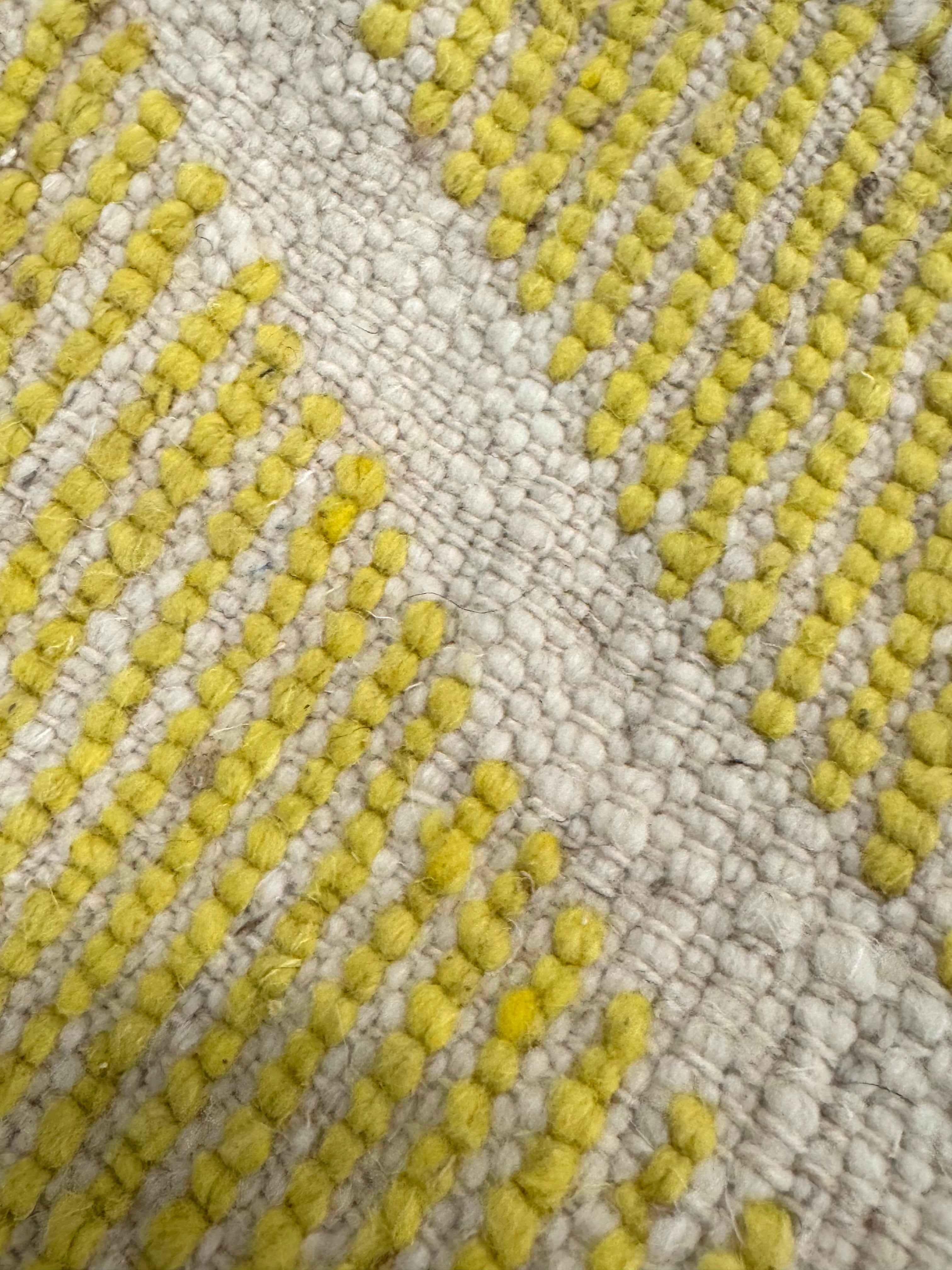 Moroccan Beni Ourain Yellow 41" x61" Rug