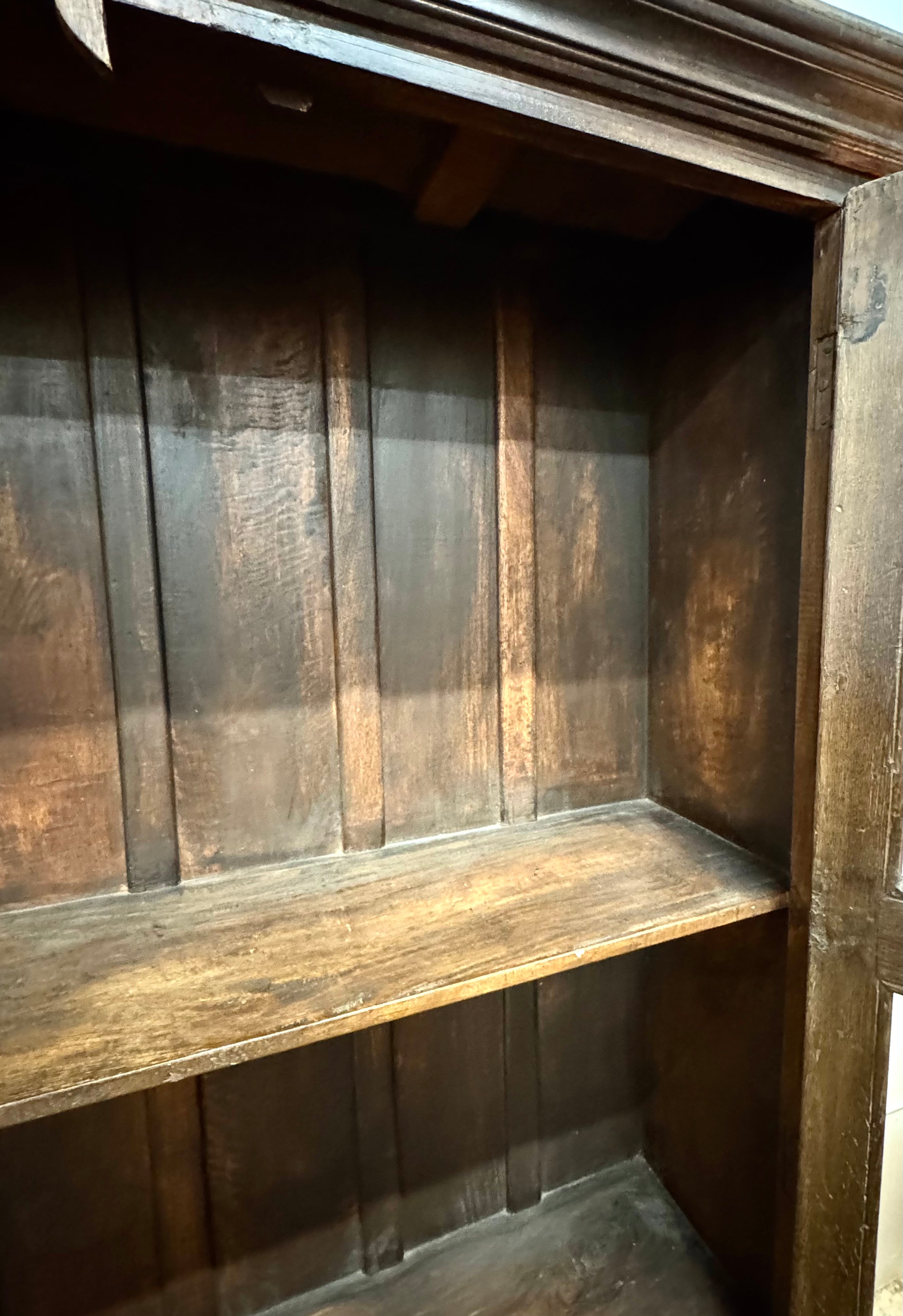 Vintage Indian Cabinet with Iron Bars