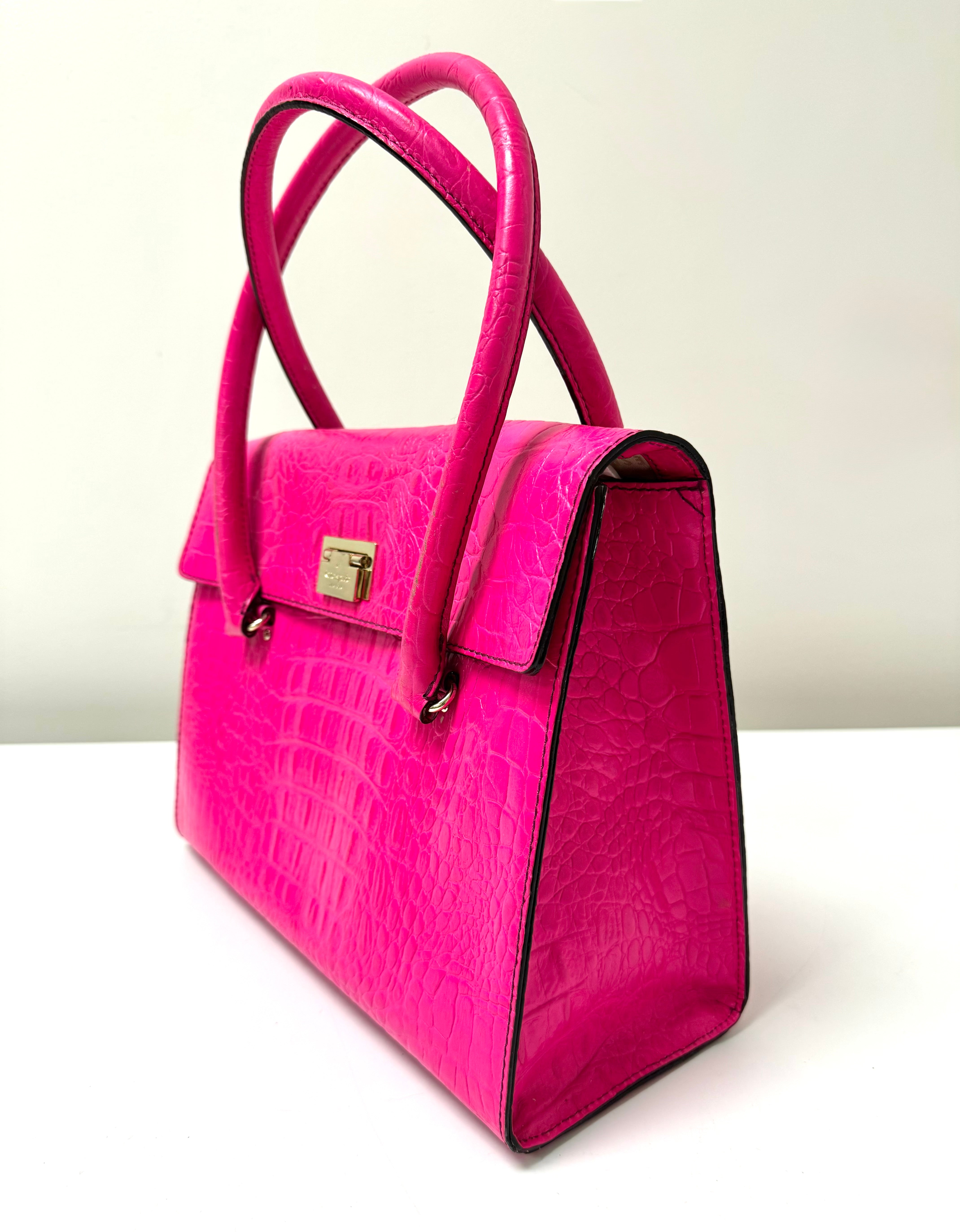 KATE SPADE 'Sinclair Orchard Valley' Pink Sapphire Handbag