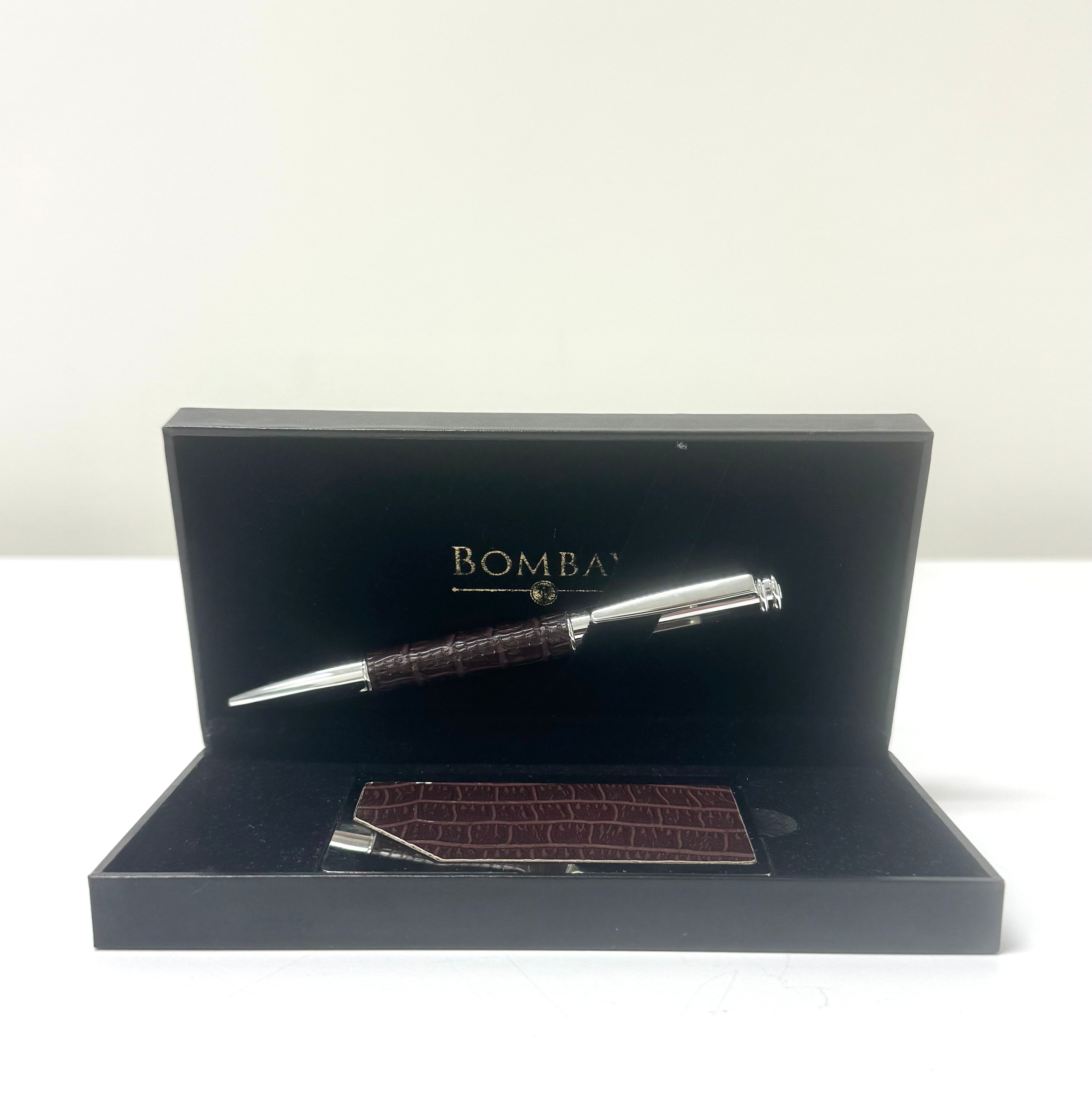 BOMBAY Card Holder & Pen Gift Set