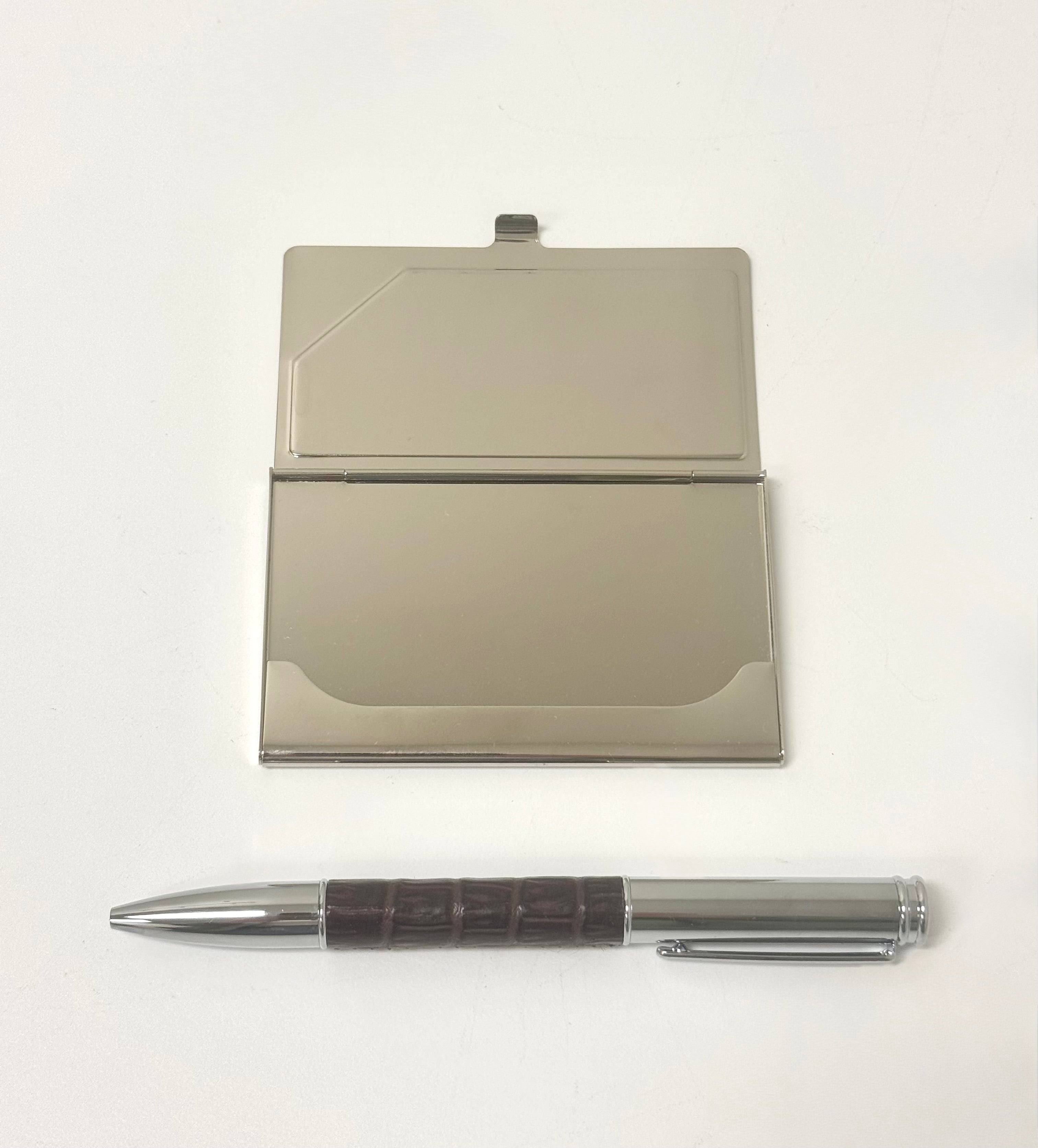 BOMBAY Card Holder & Pen Gift Set