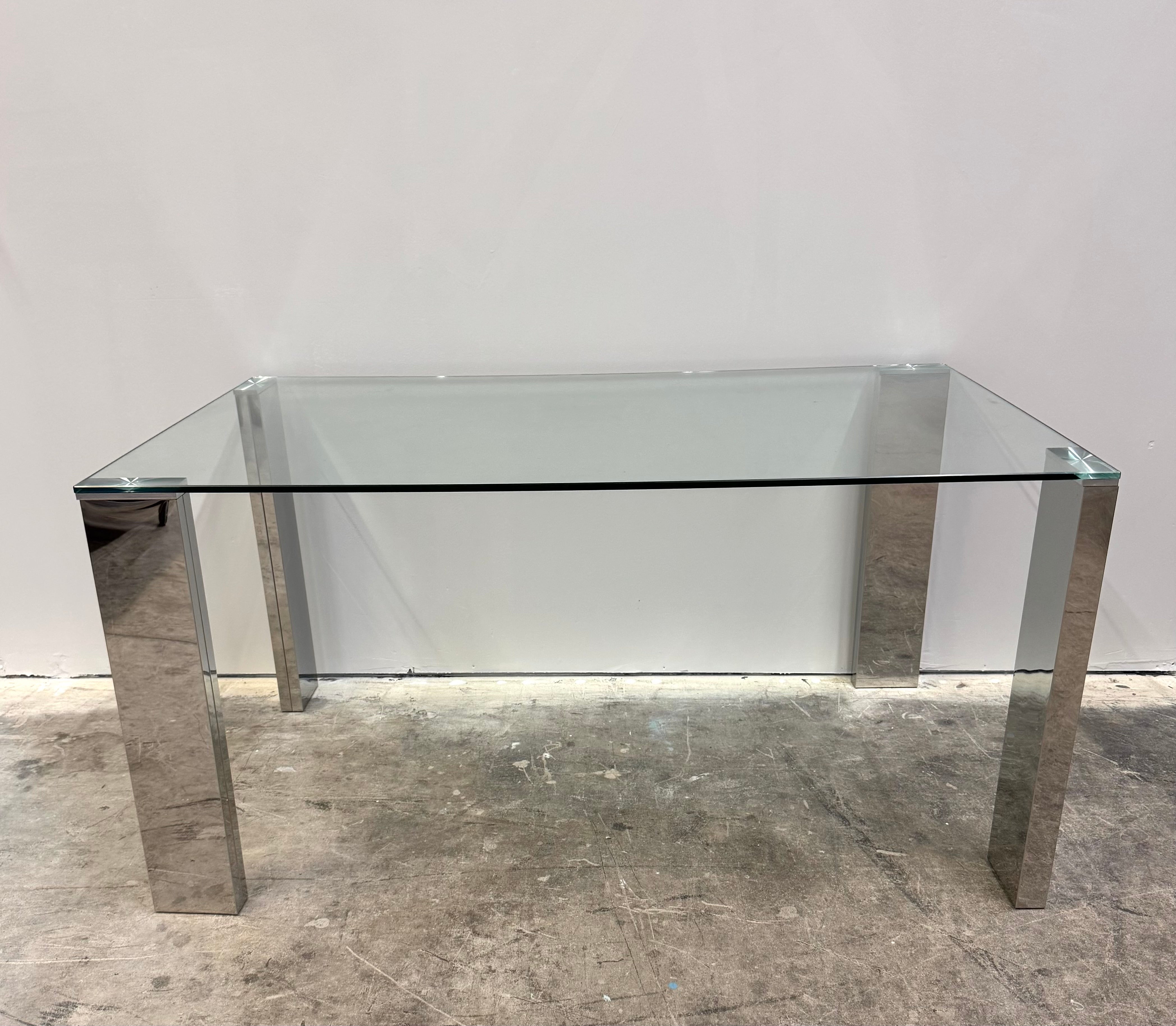 Contemporary Glass Table