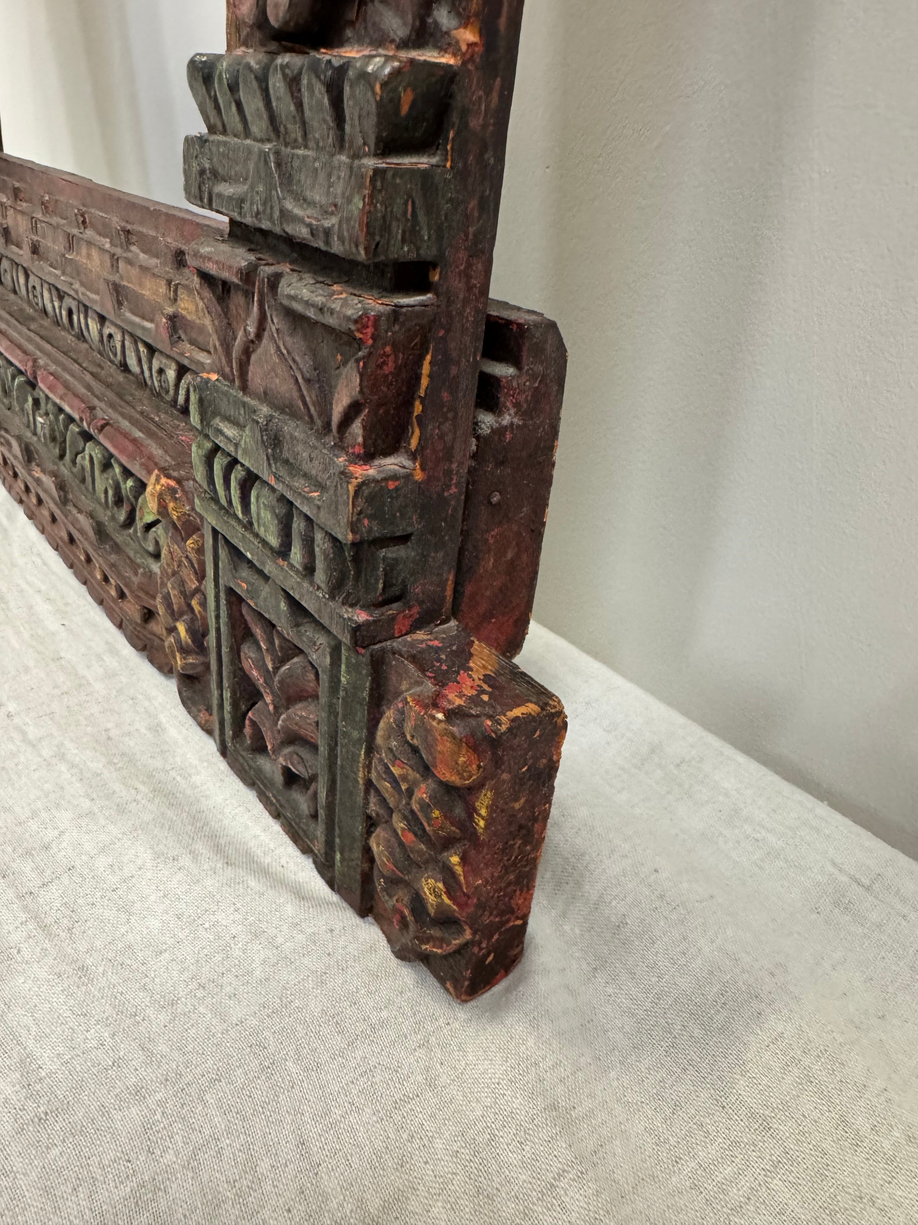 Indonesian Hand-carved Frame