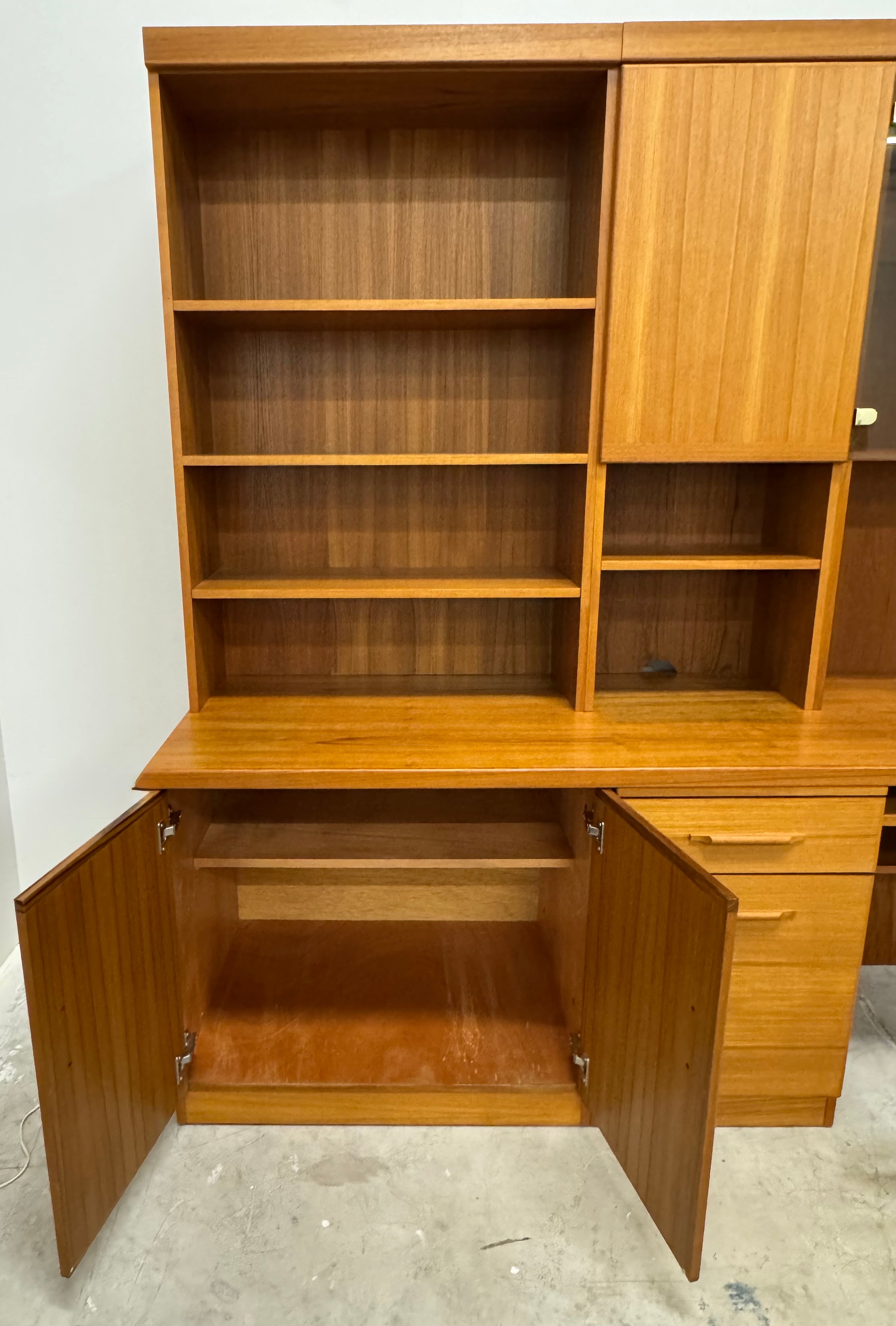 Vintage MCM Teak Office System