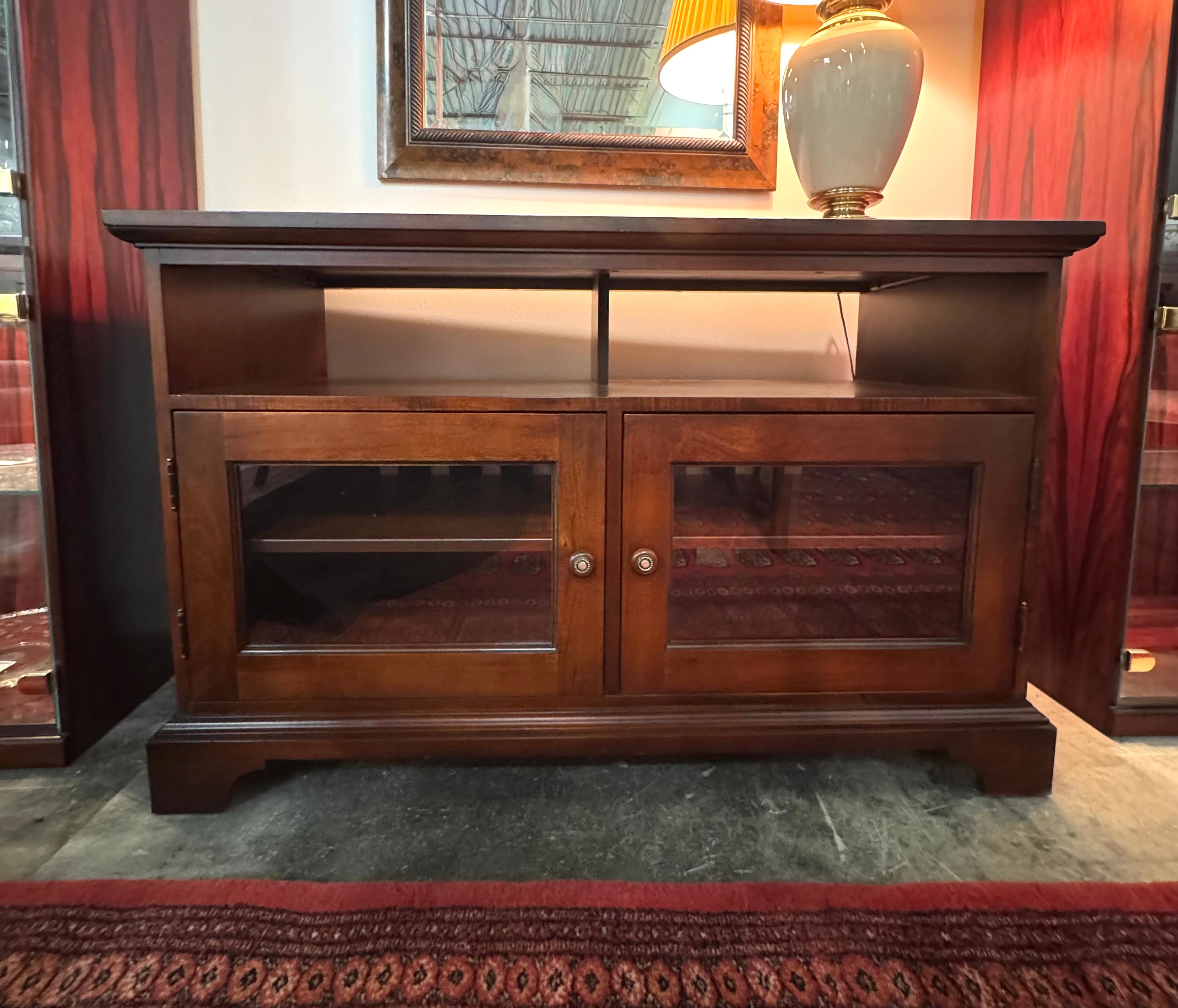 ETHAN ALLEN Open-shelf Cabinet