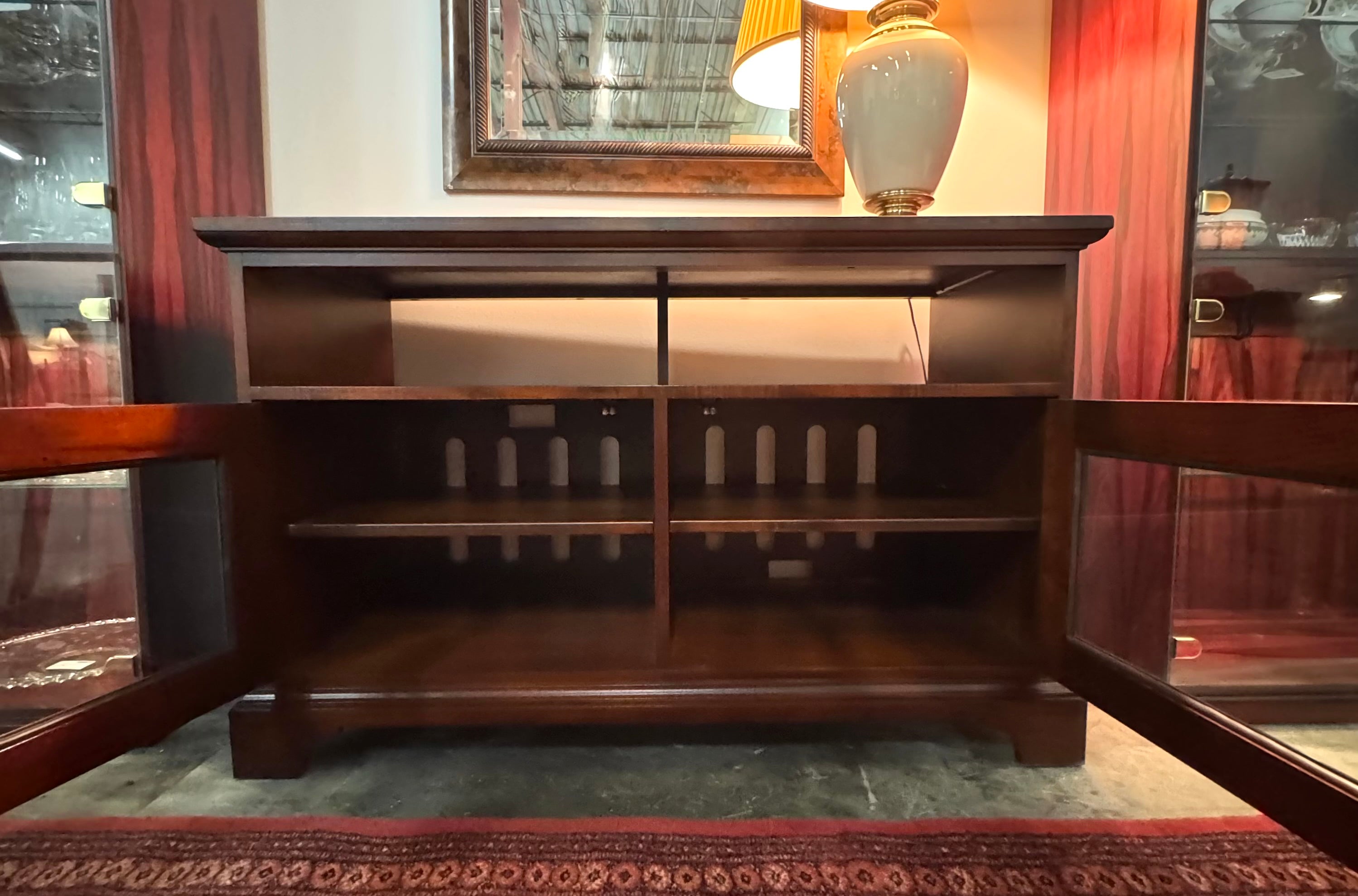 ETHAN ALLEN Open-shelf Cabinet