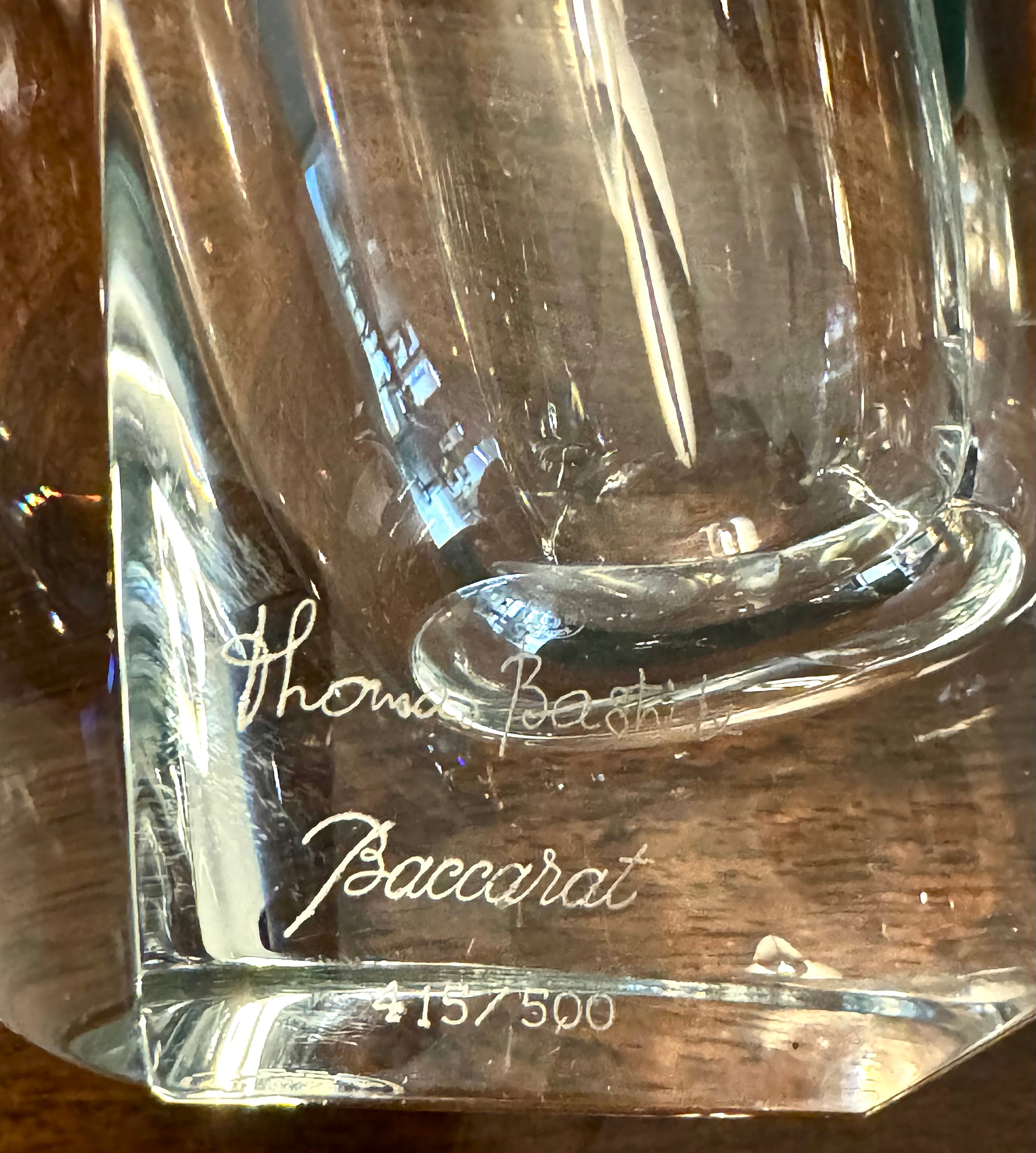 RARE BACCARAT Limited Edition 'Vertige' Decanter