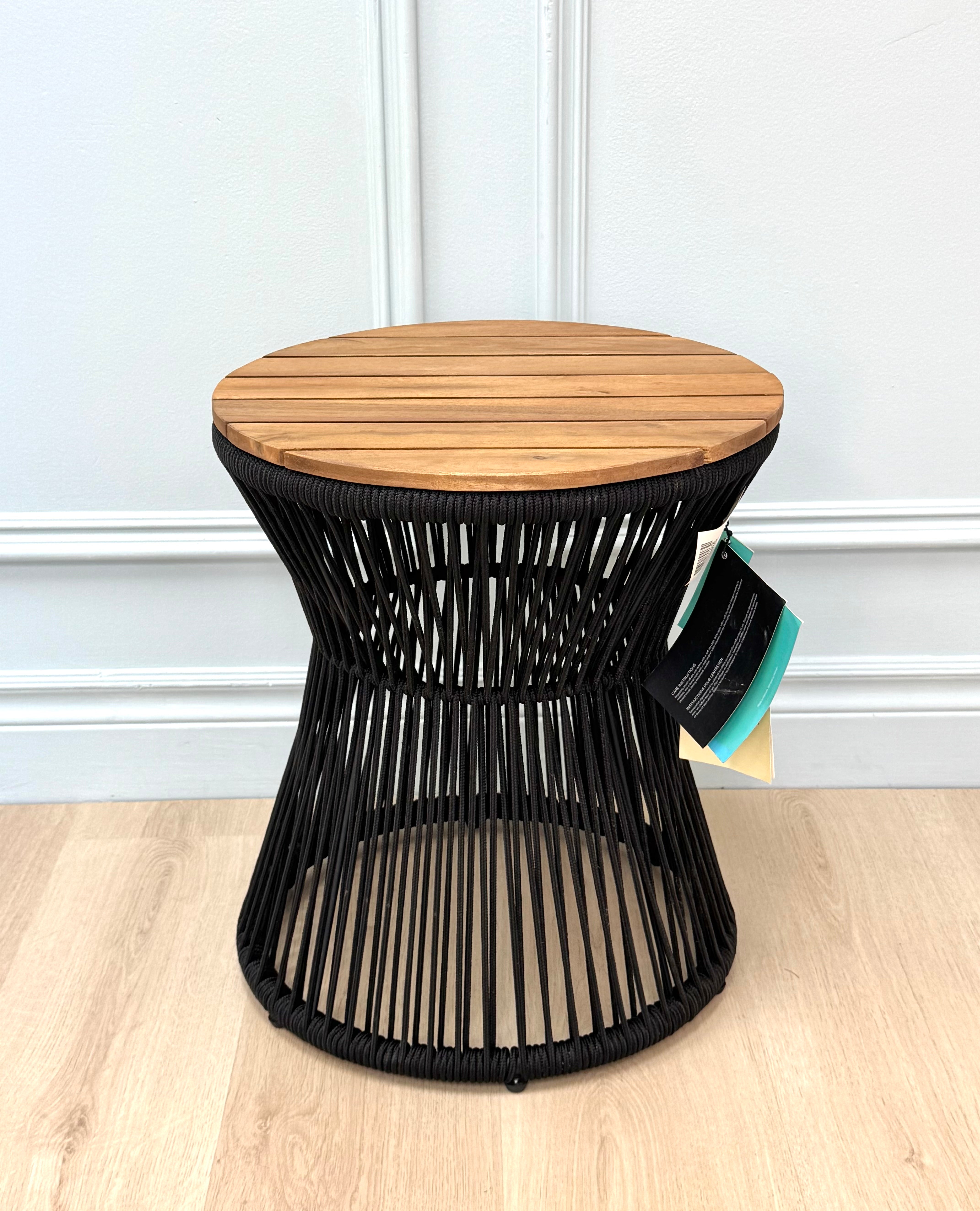 NEW COLIN + JUSTIN Woven Rope Side Table