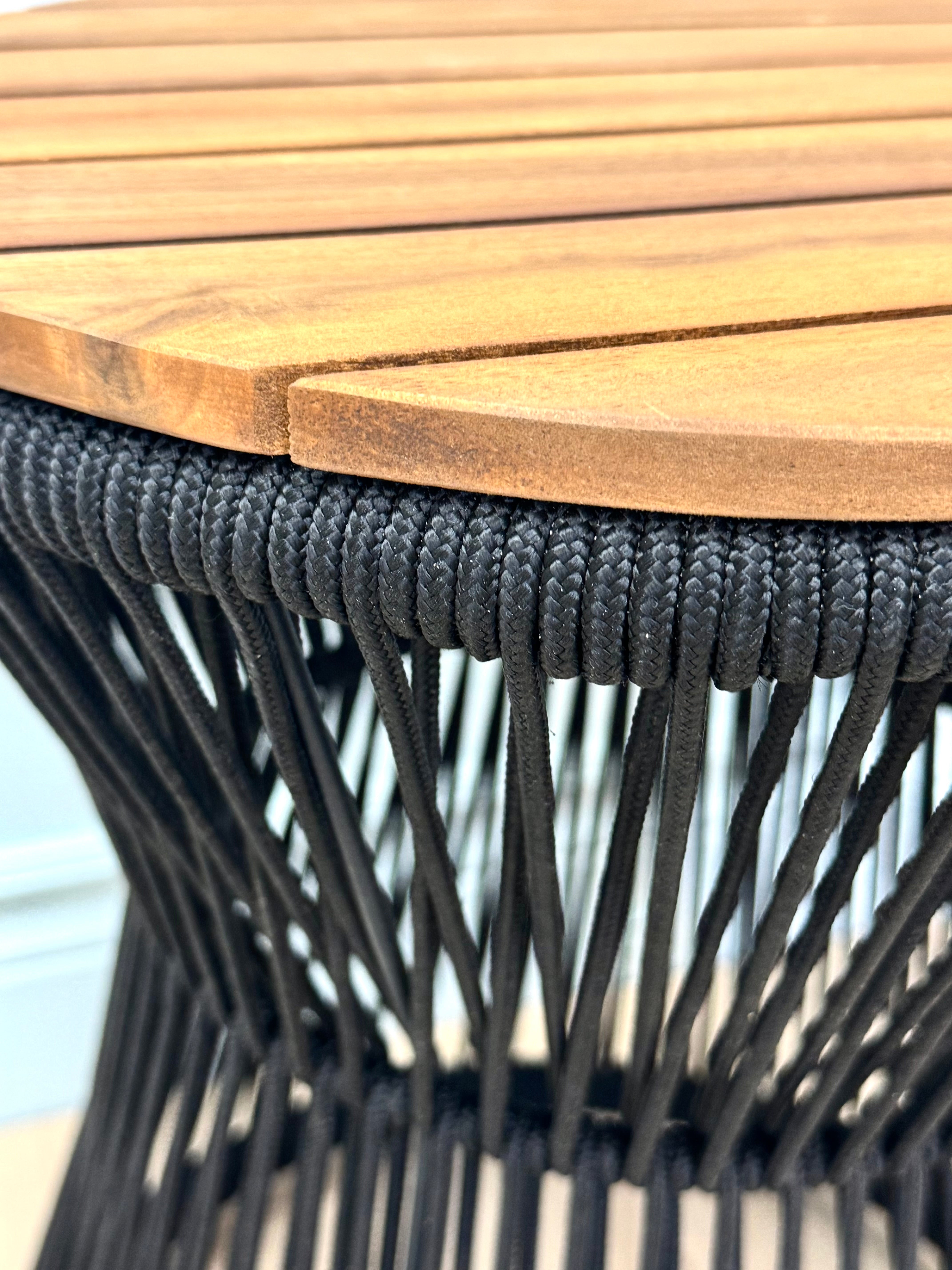 NEW COLIN + JUSTIN Woven Rope Side Table