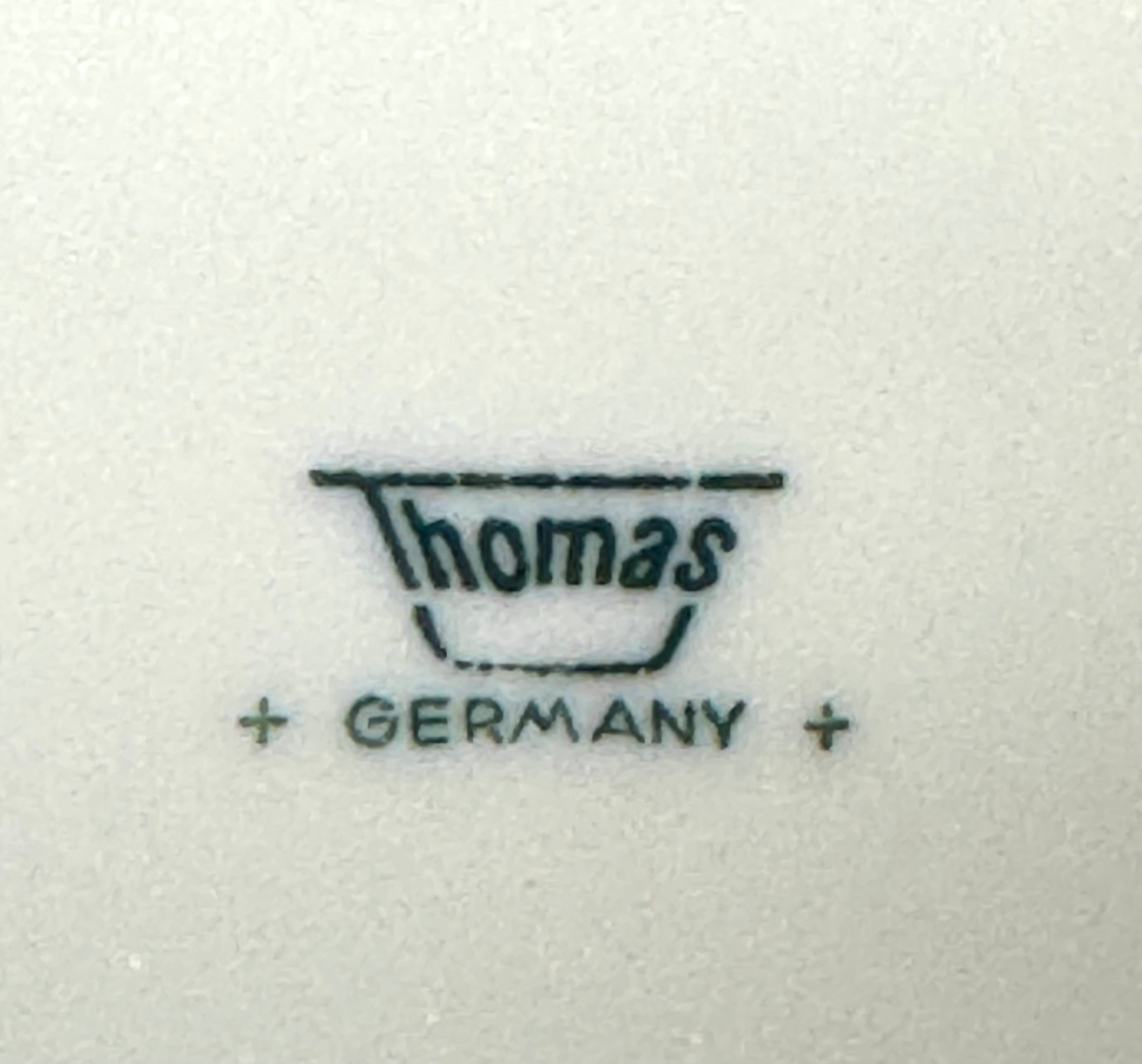 Vintage THOMAS 'Continental' Cups & Saucers Set of 4