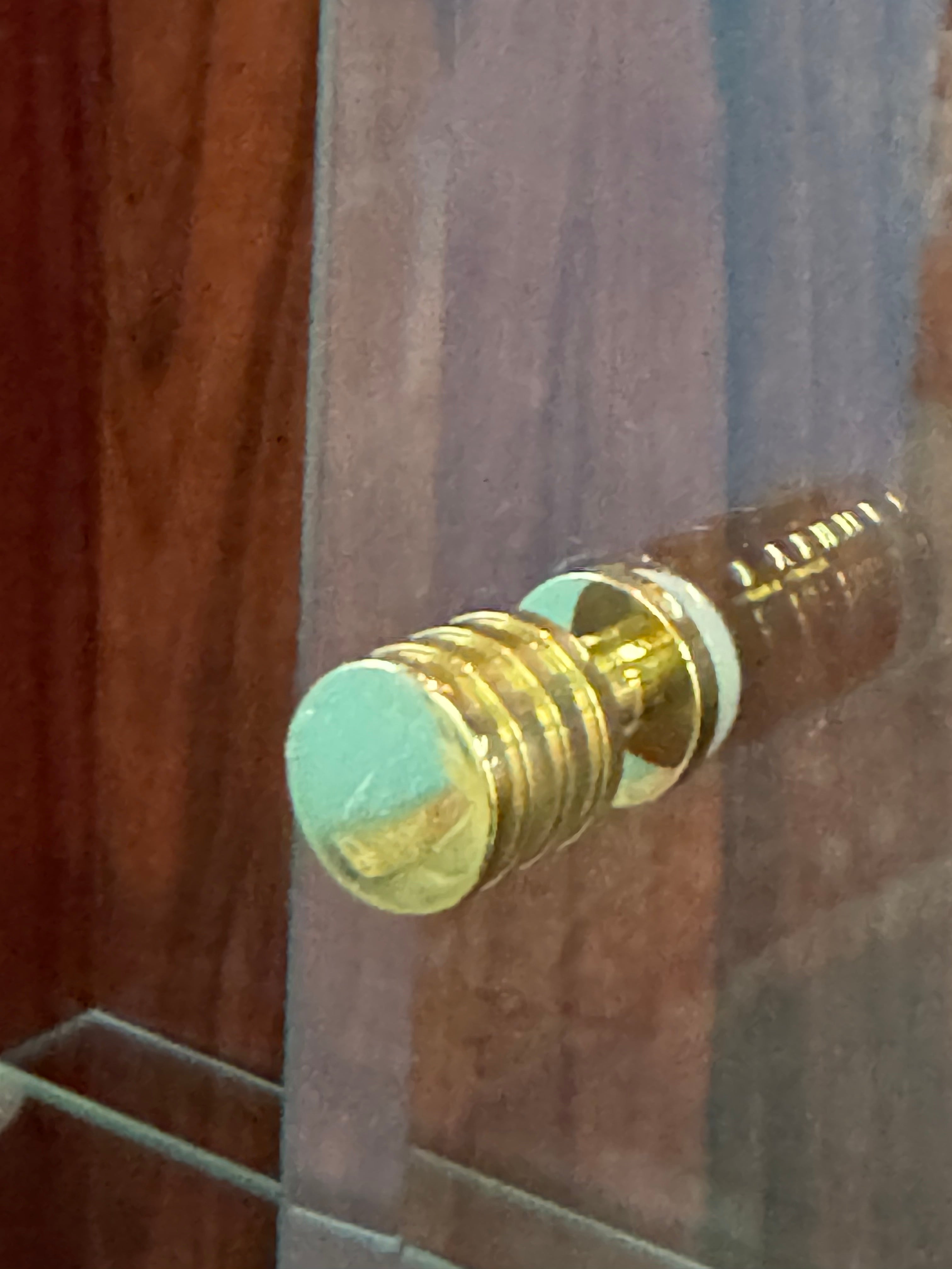 Vintage Rosewood Lighted Cabinet