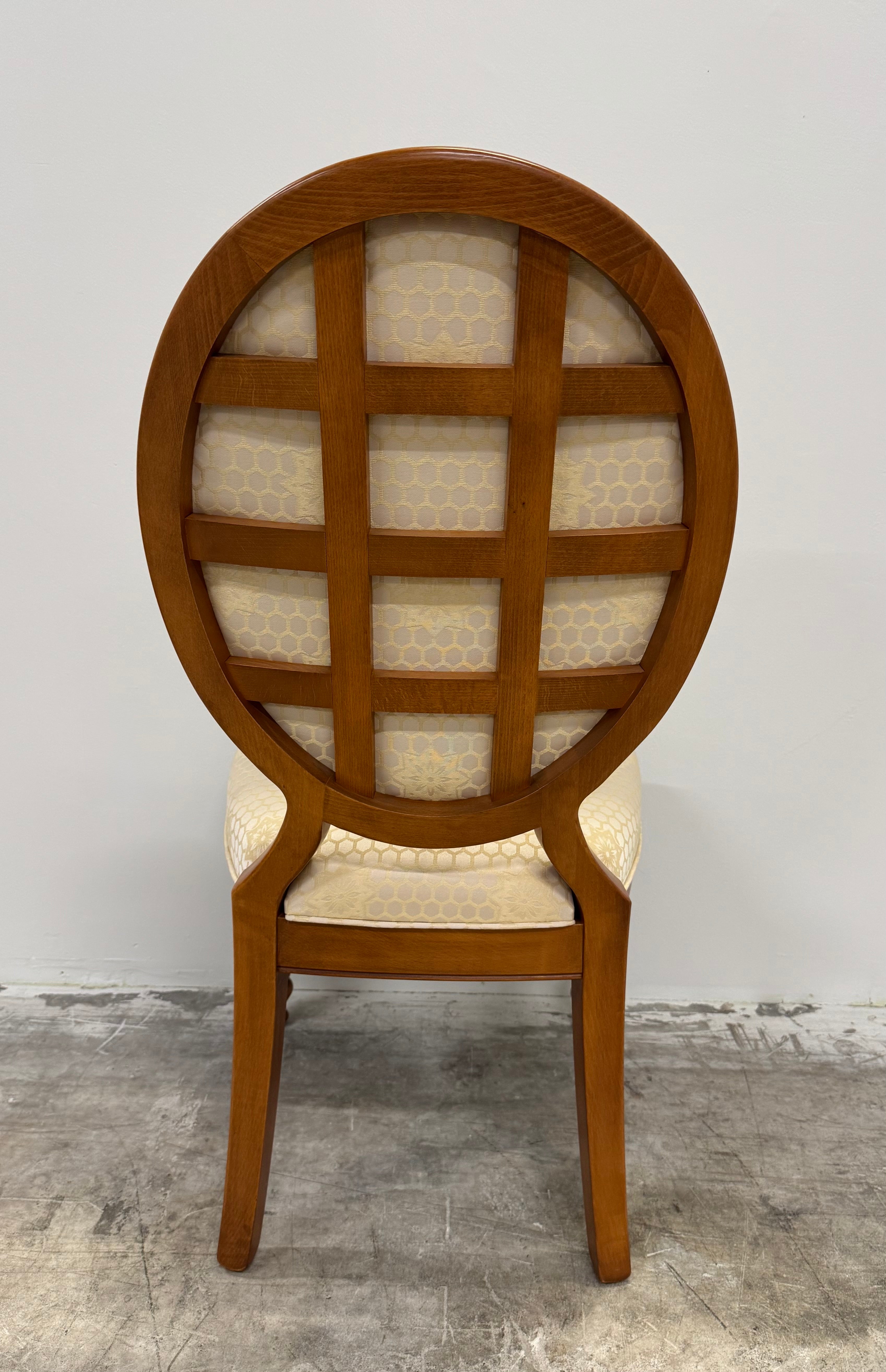 Golden Yellow Medallion Chair