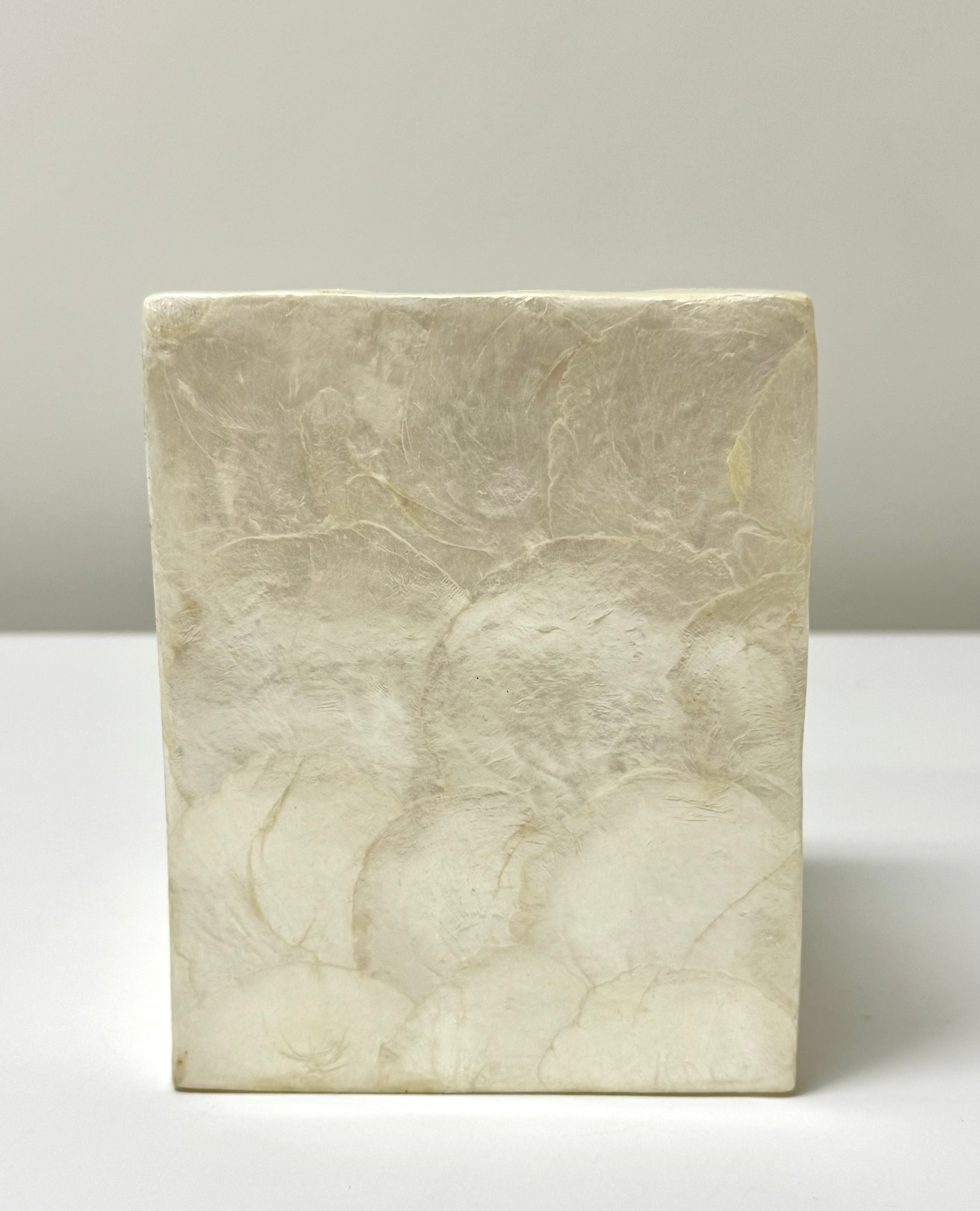 Capiz Boutique Tissue Cover