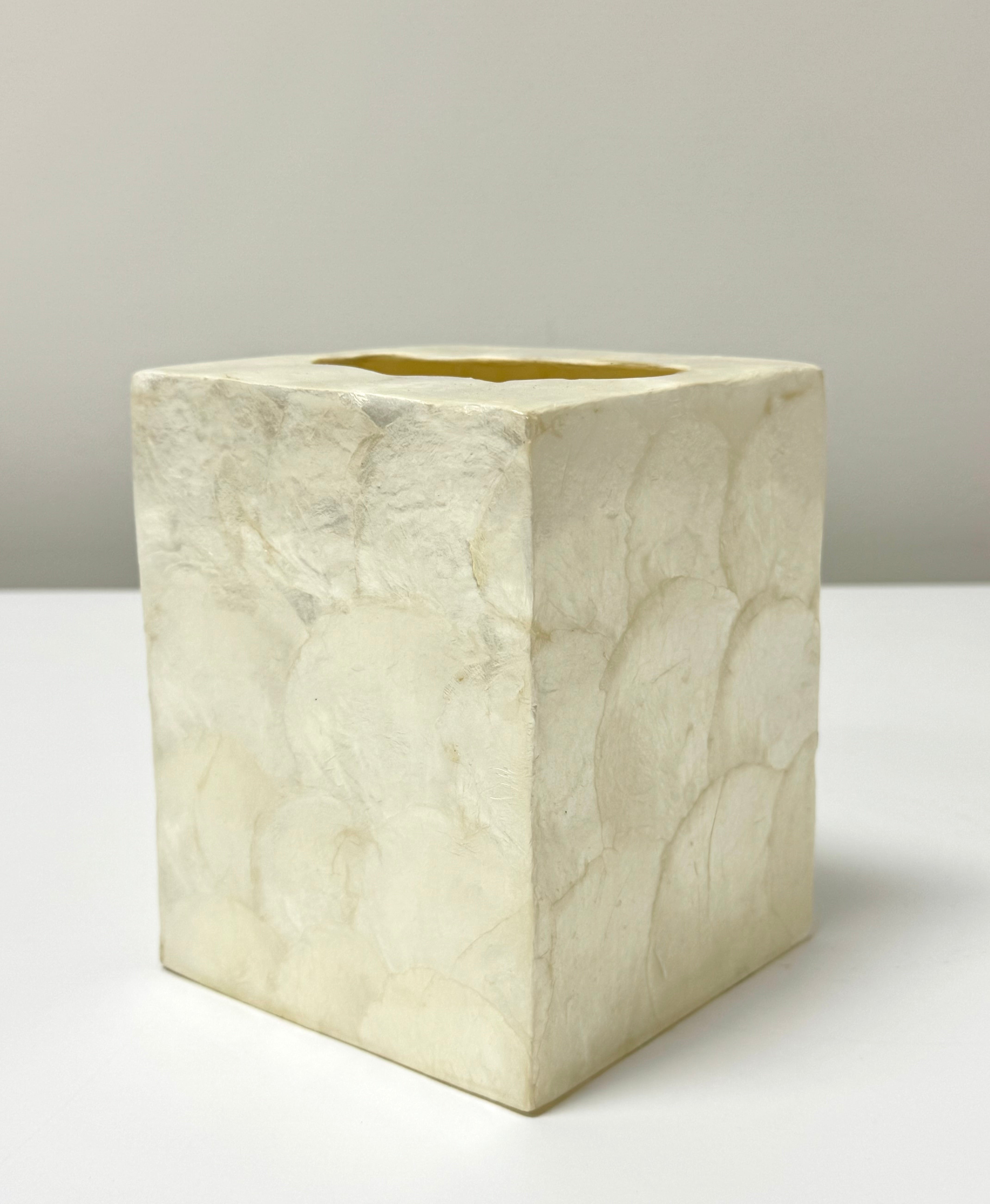 Capiz Boutique Tissue Cover