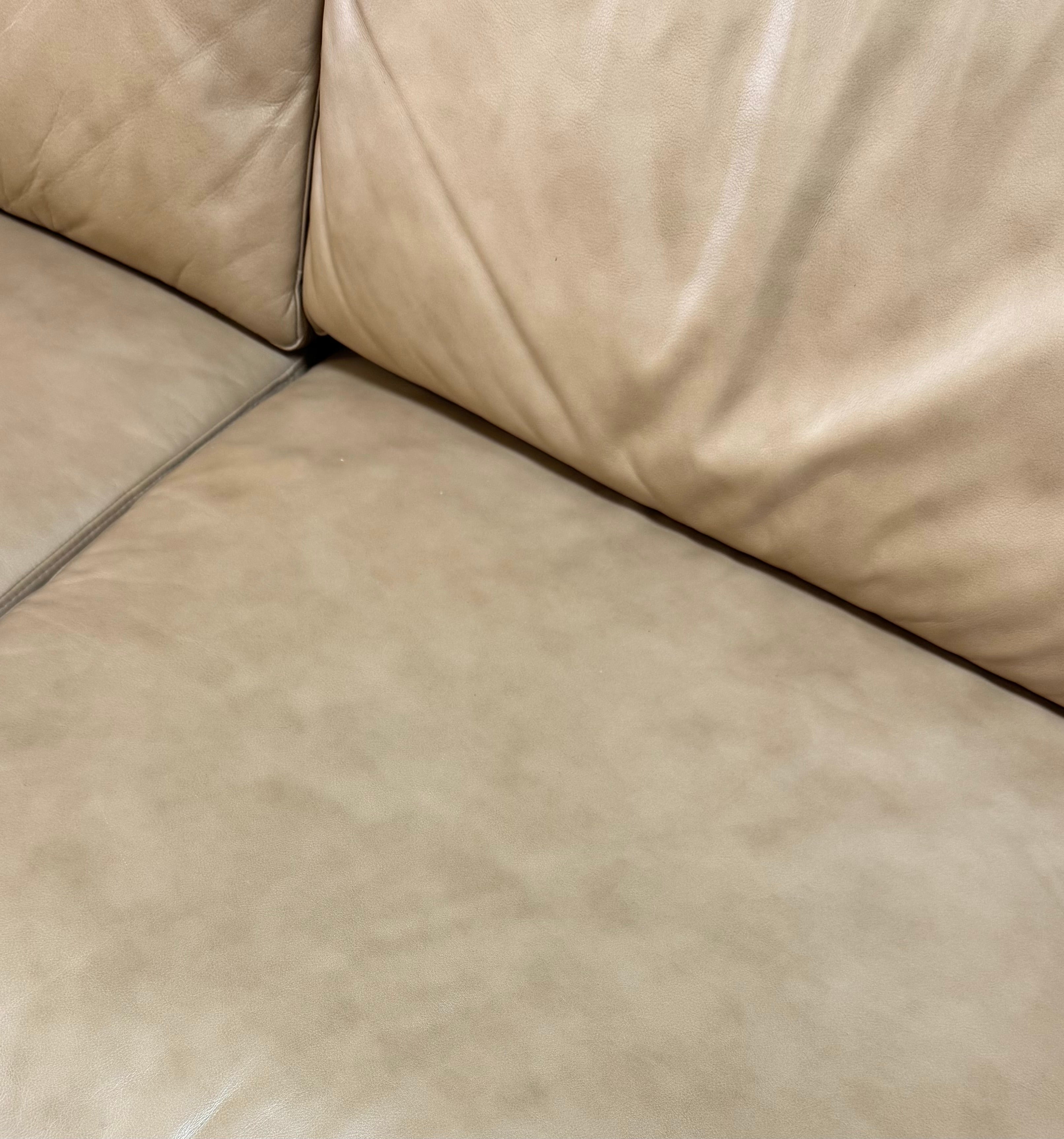 GUS MODERN Tan Leather 73" Sofa