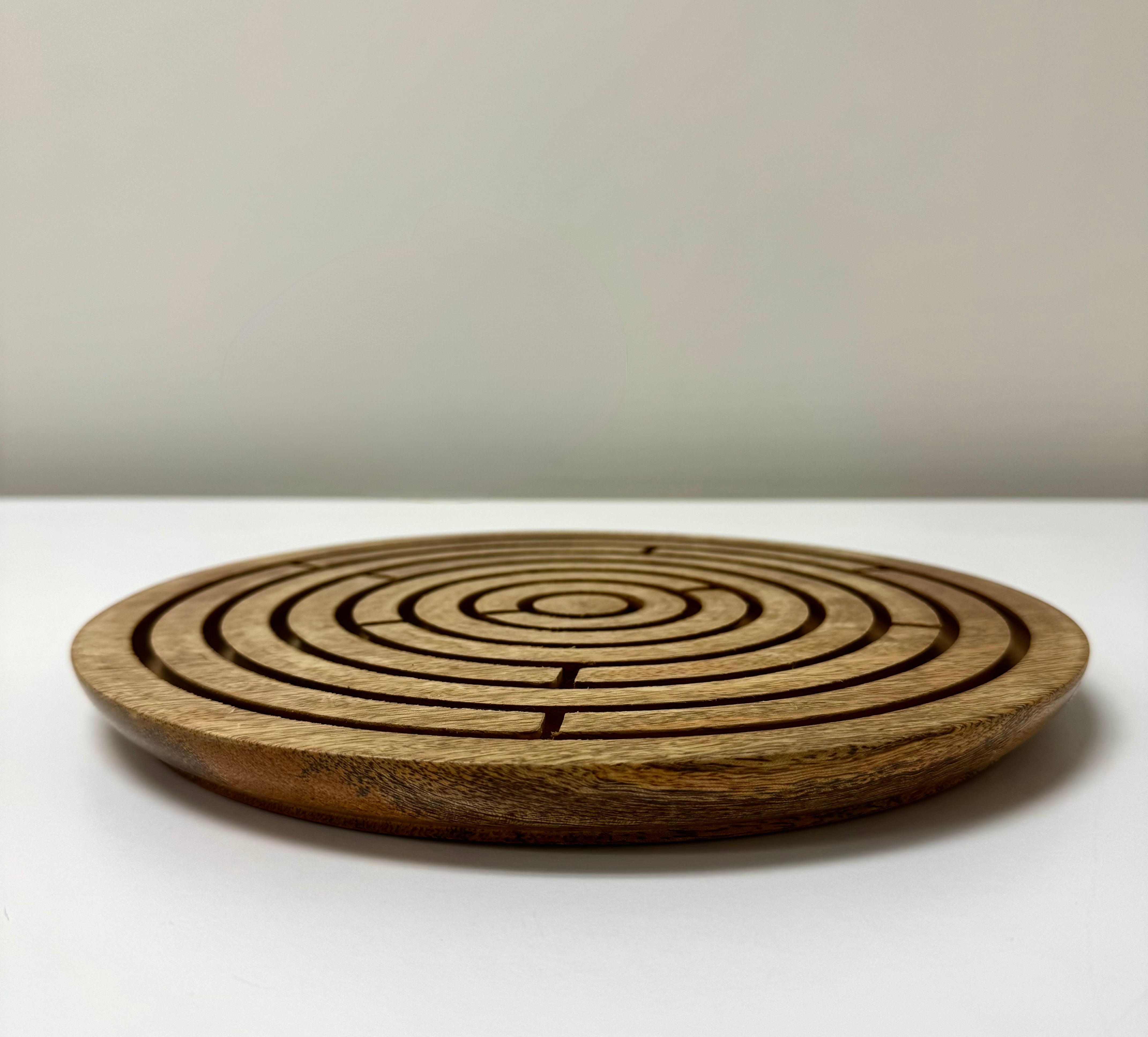Wooden Labyrinth Ball Game