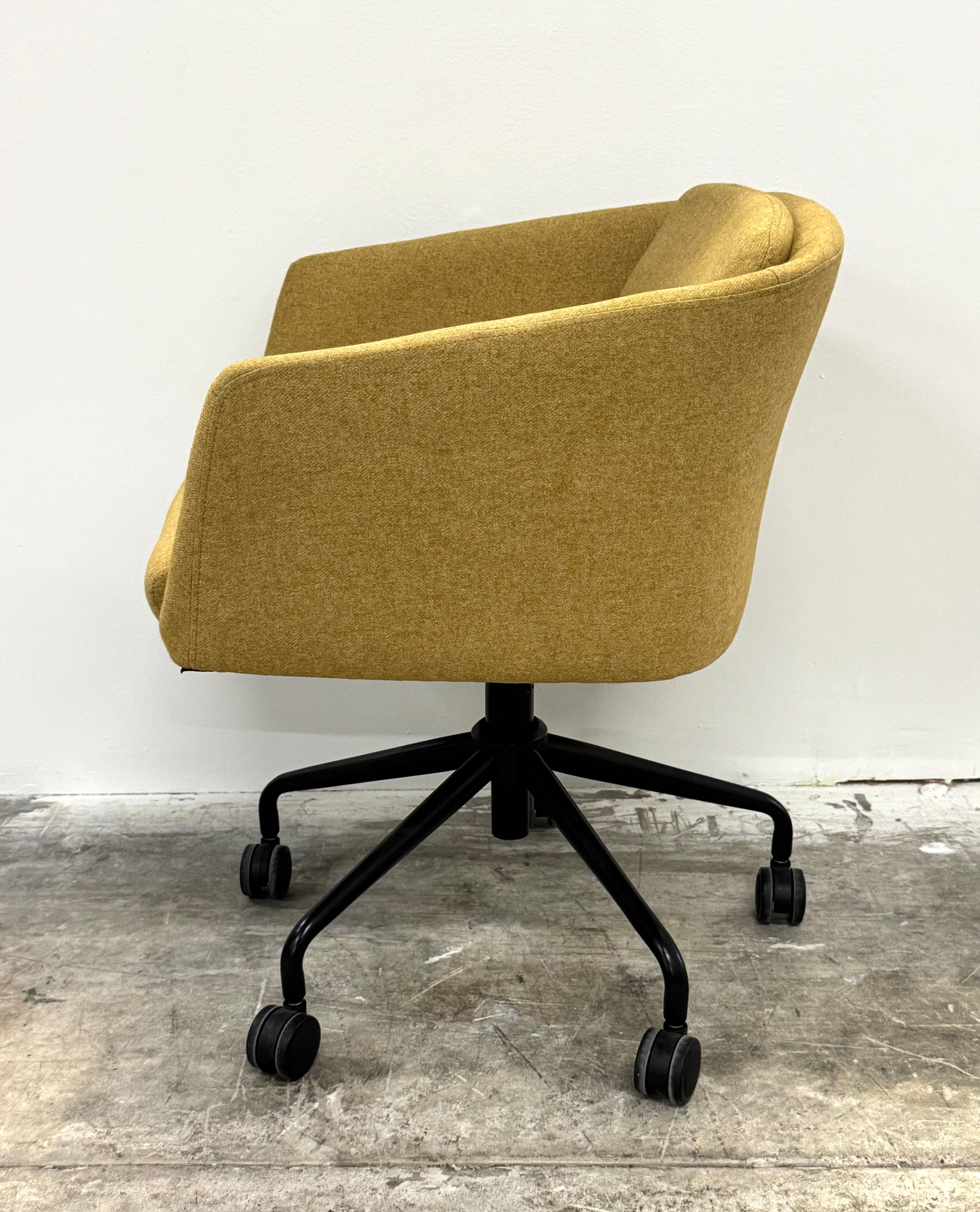 GUS MODERN 'Radius' Mustard Task Chair