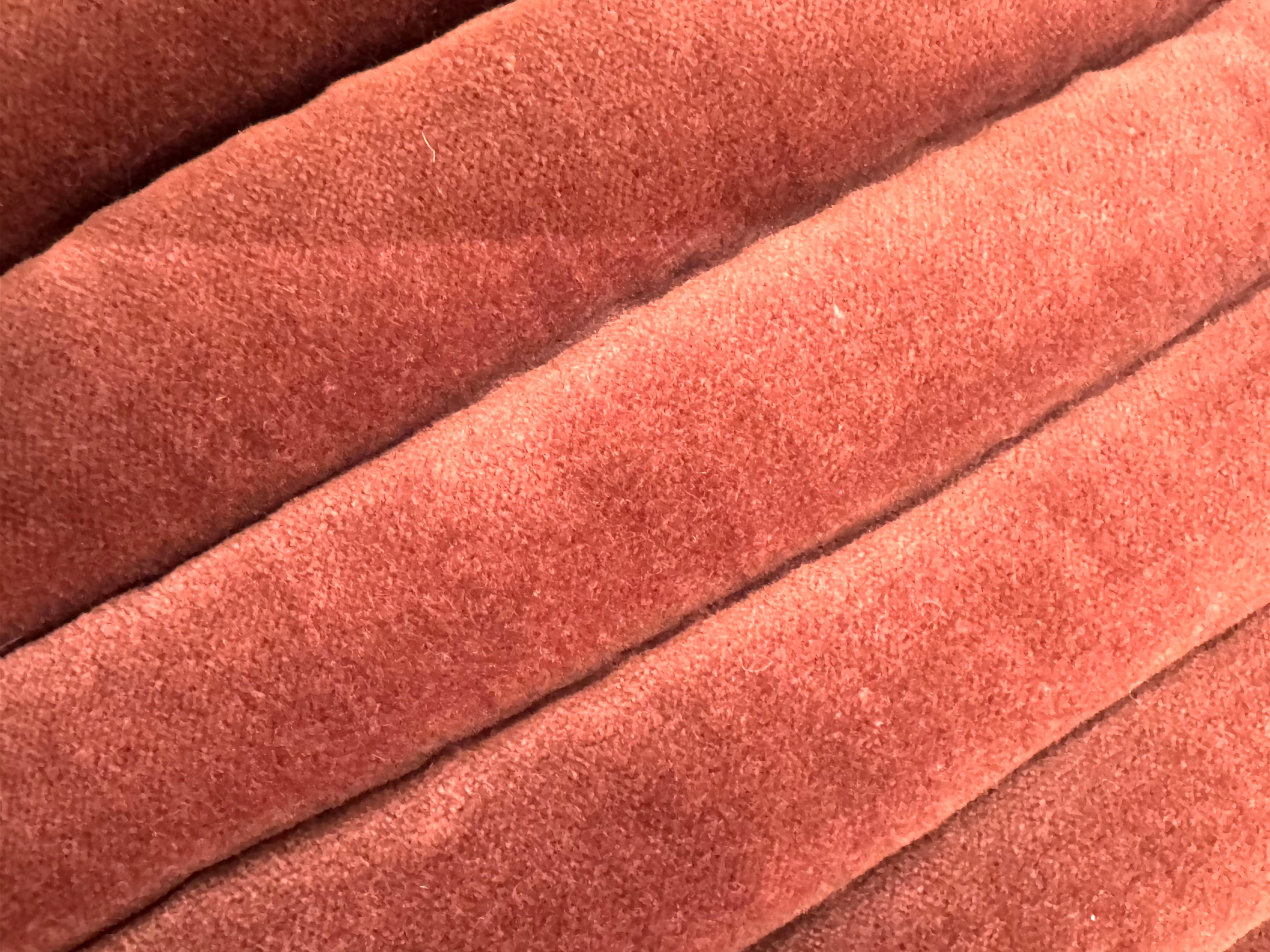 CB2 Sienna Velvet Channeled 18" Pillow