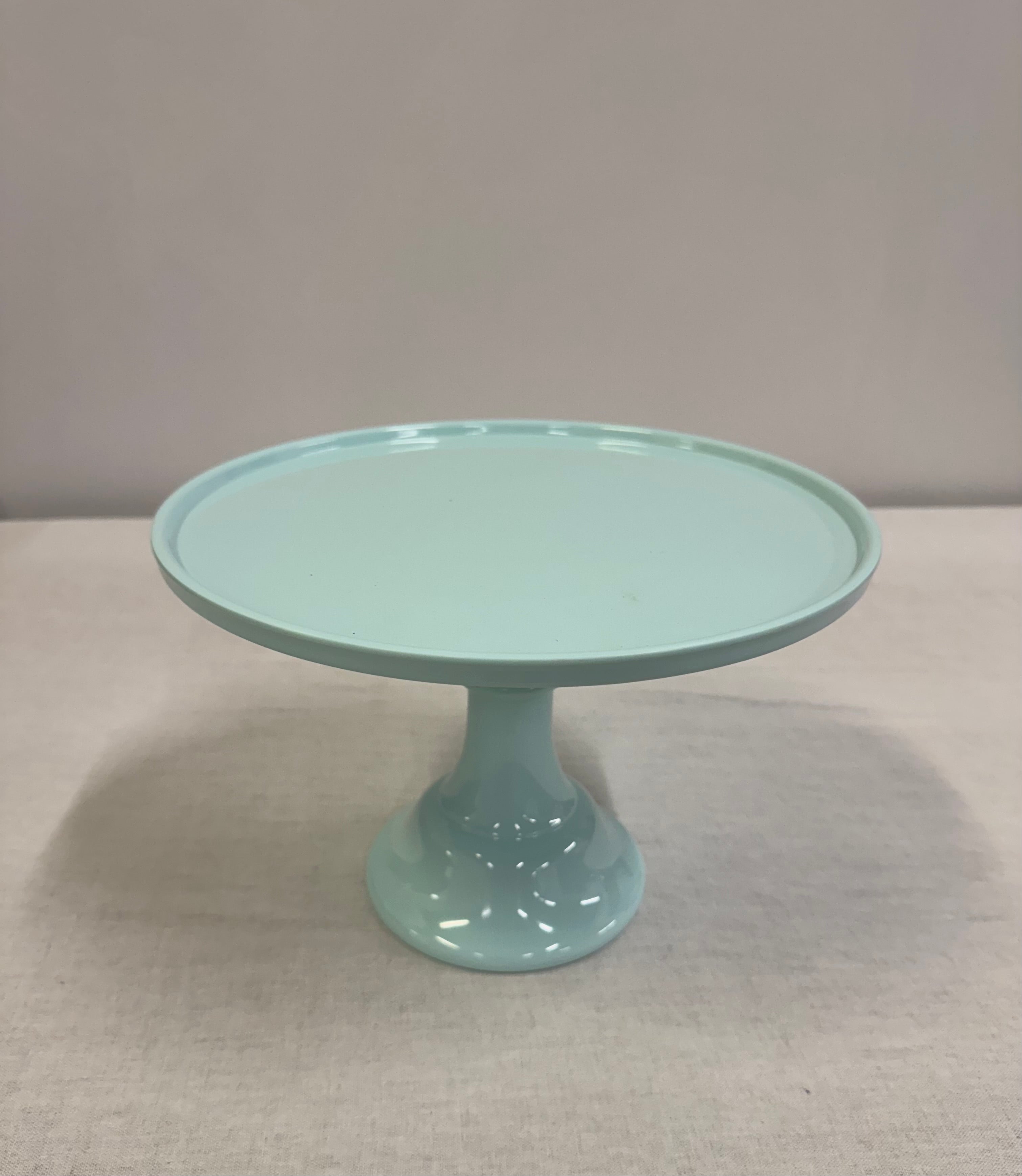 Robin's Egg Blue Cake Plate