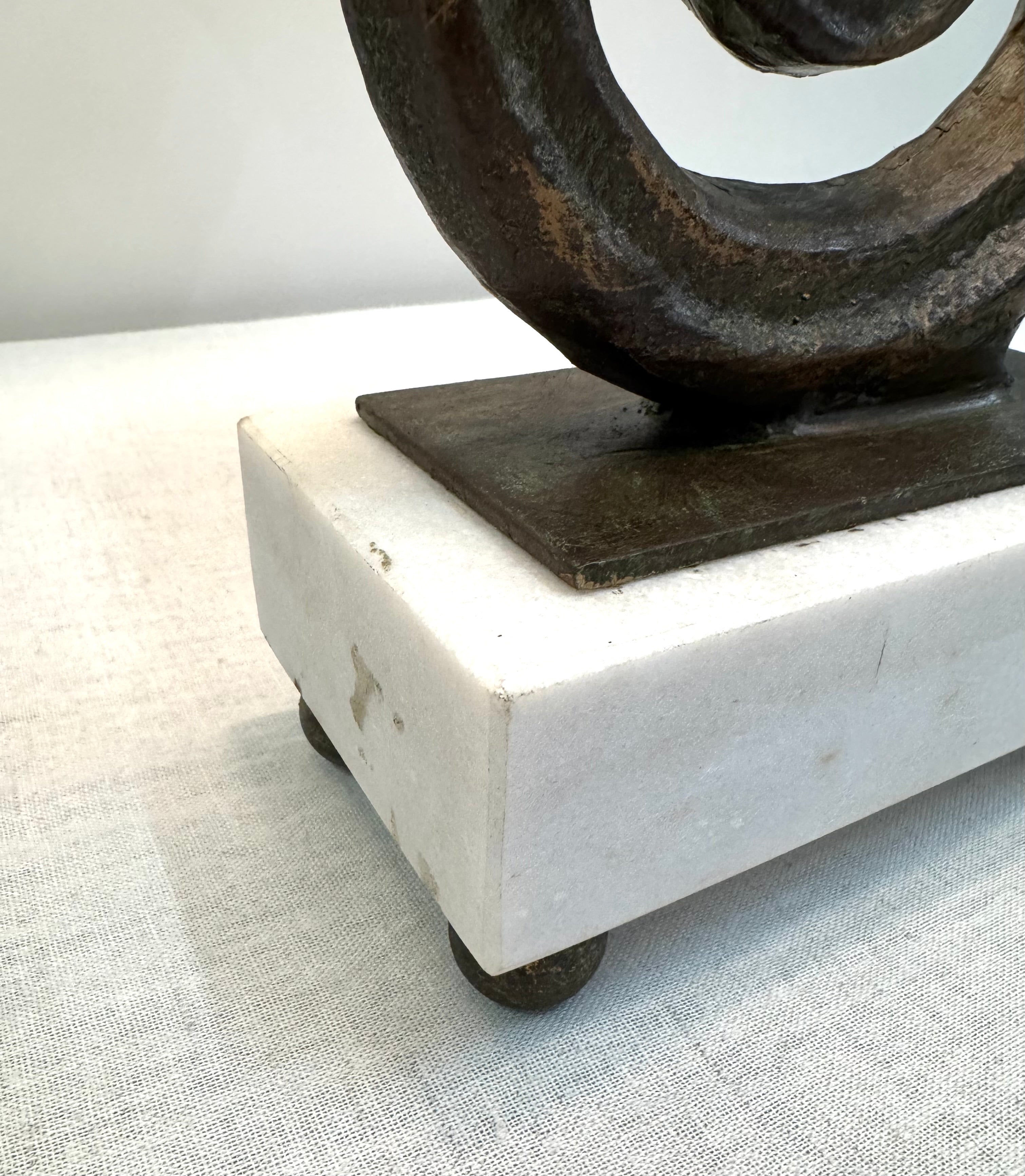 AM STUDIO Bronze Seahorse Lamp