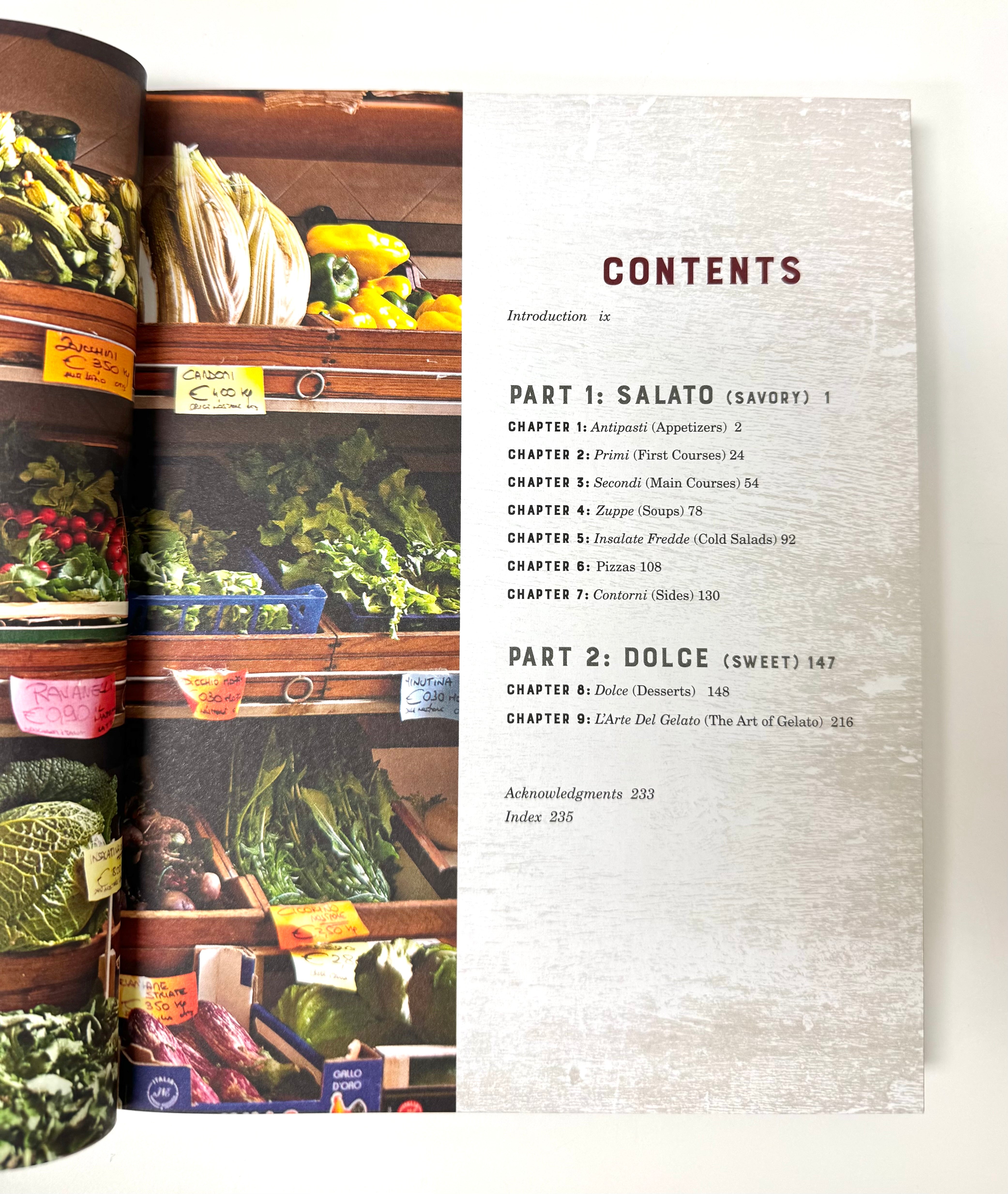 'A Taste of Italy' Hardcover