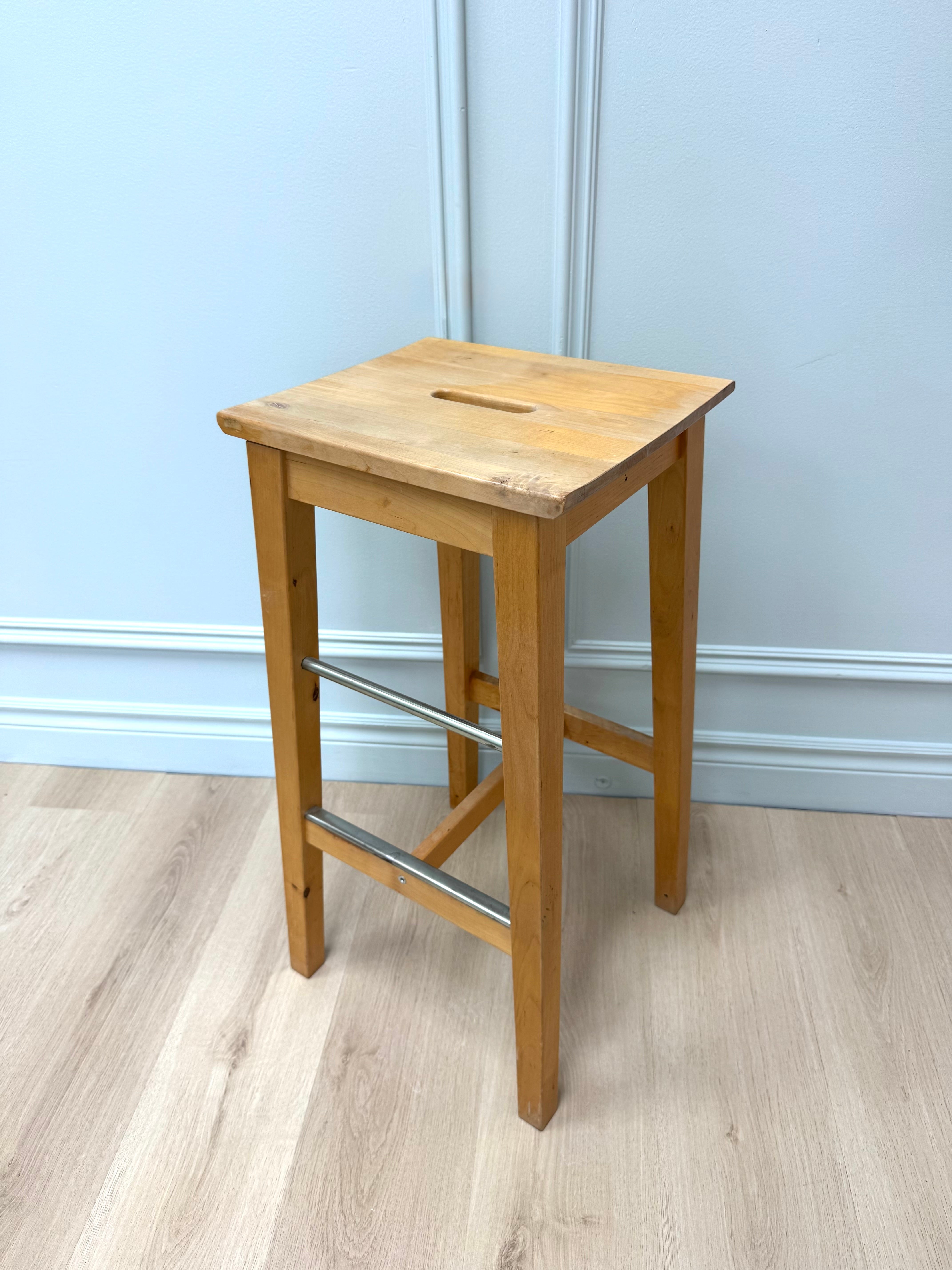Solid Pine Bar Stool