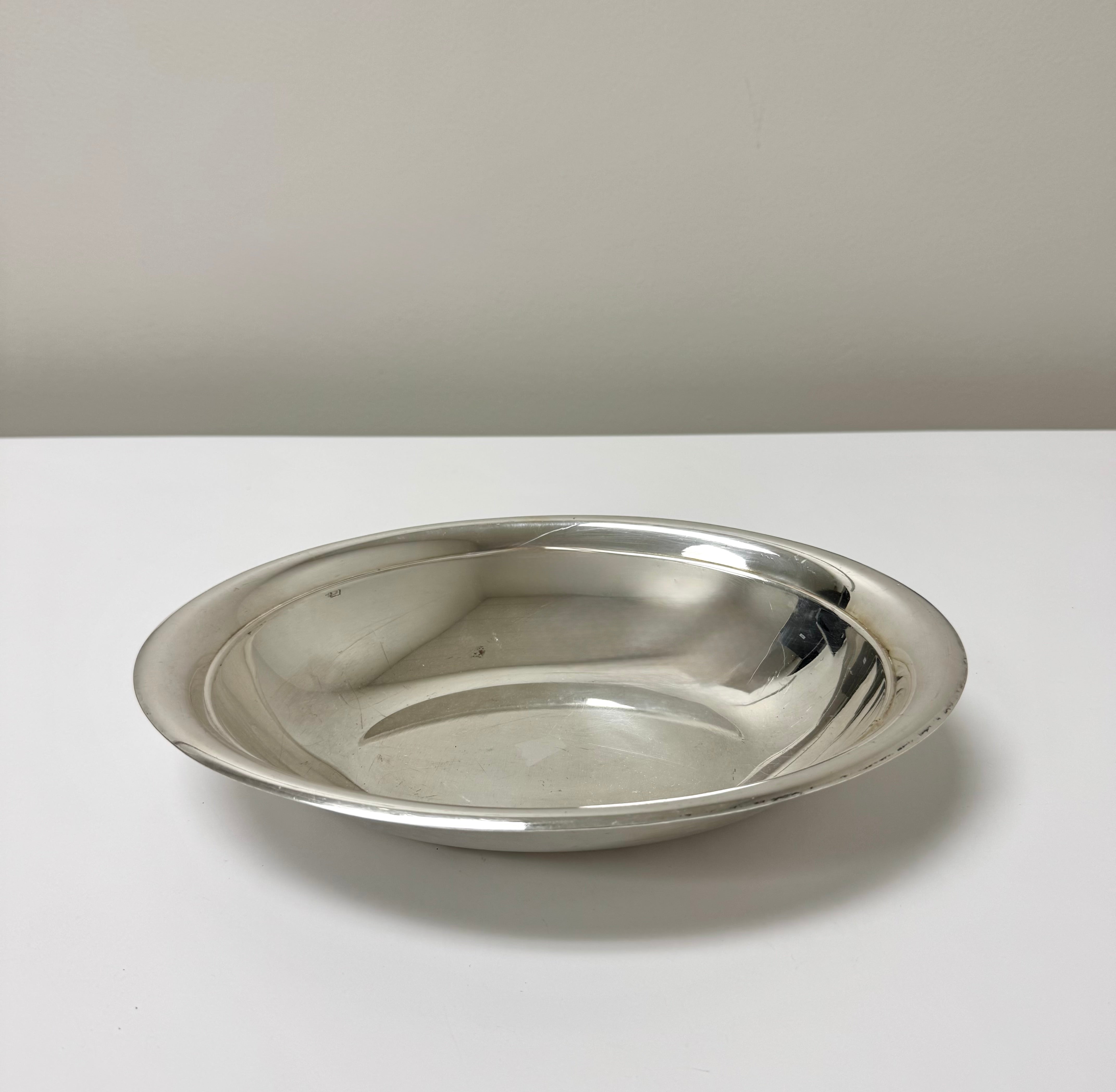 Vintage Silverplate Oval Bowl