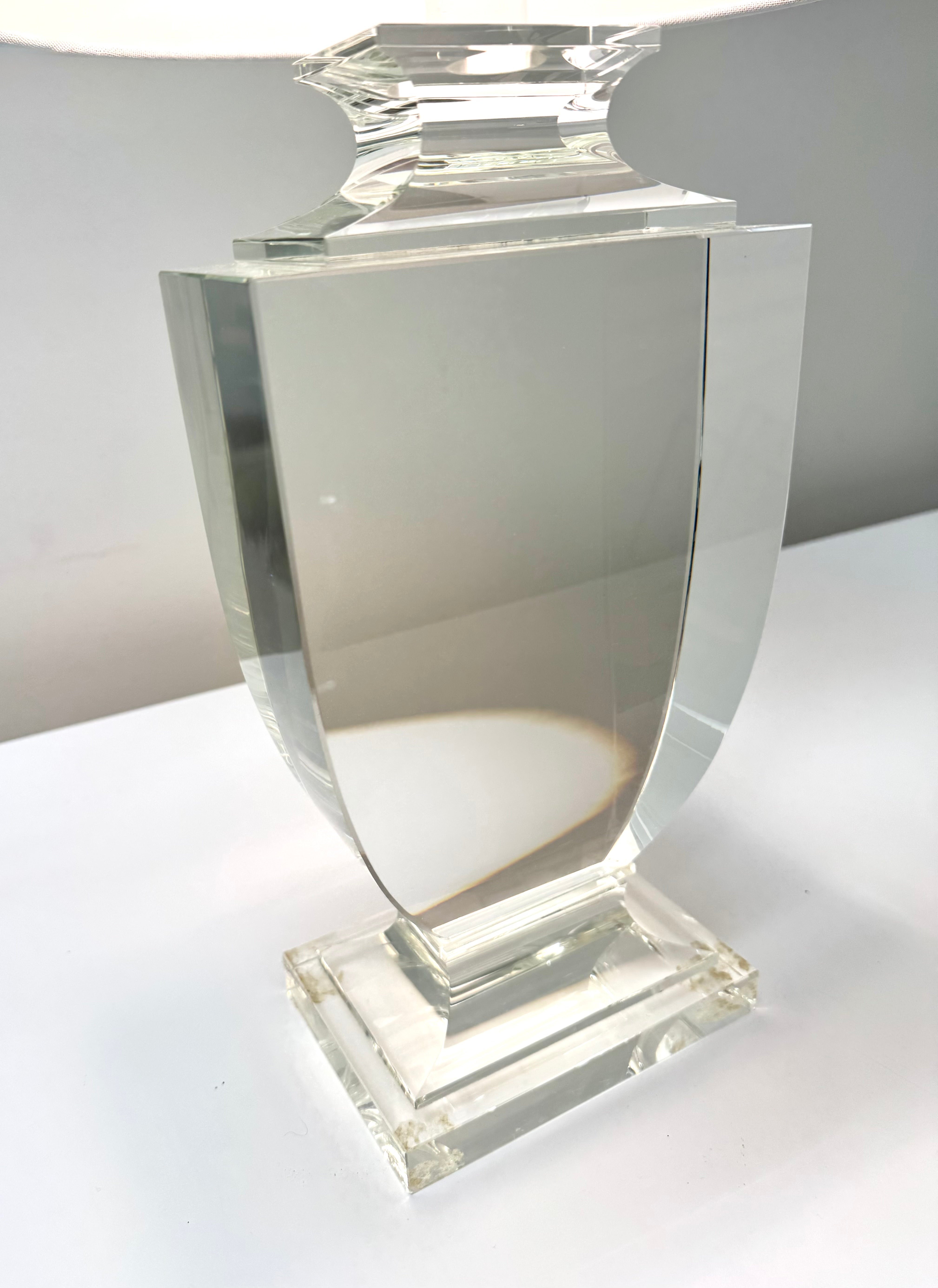 ROBERT ABBEY 'Artemis' Crystal Urn Lamp