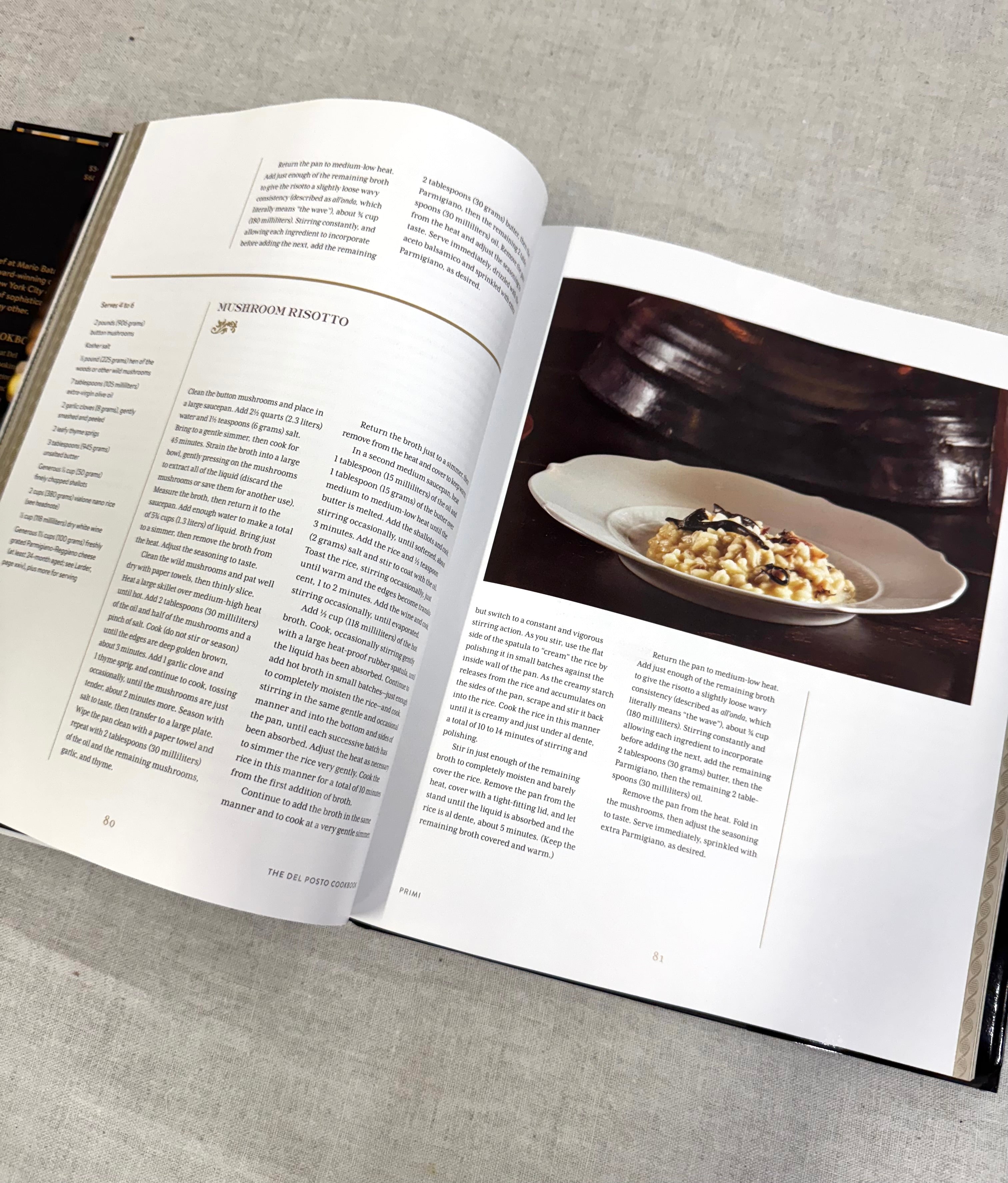 'The Del Posto Cookbook' Hardcover