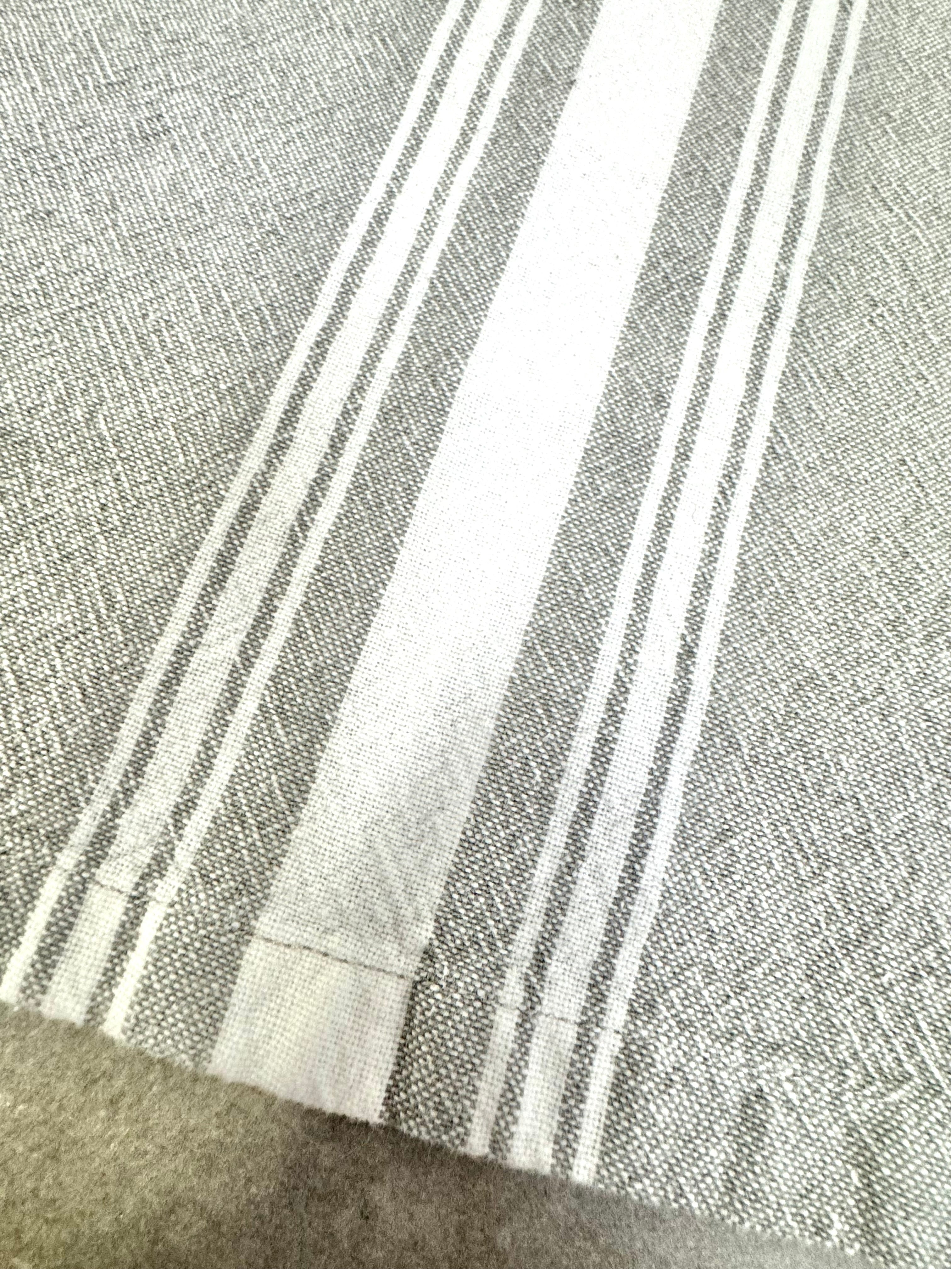 Light Taupe Striped Napkins Set of 4