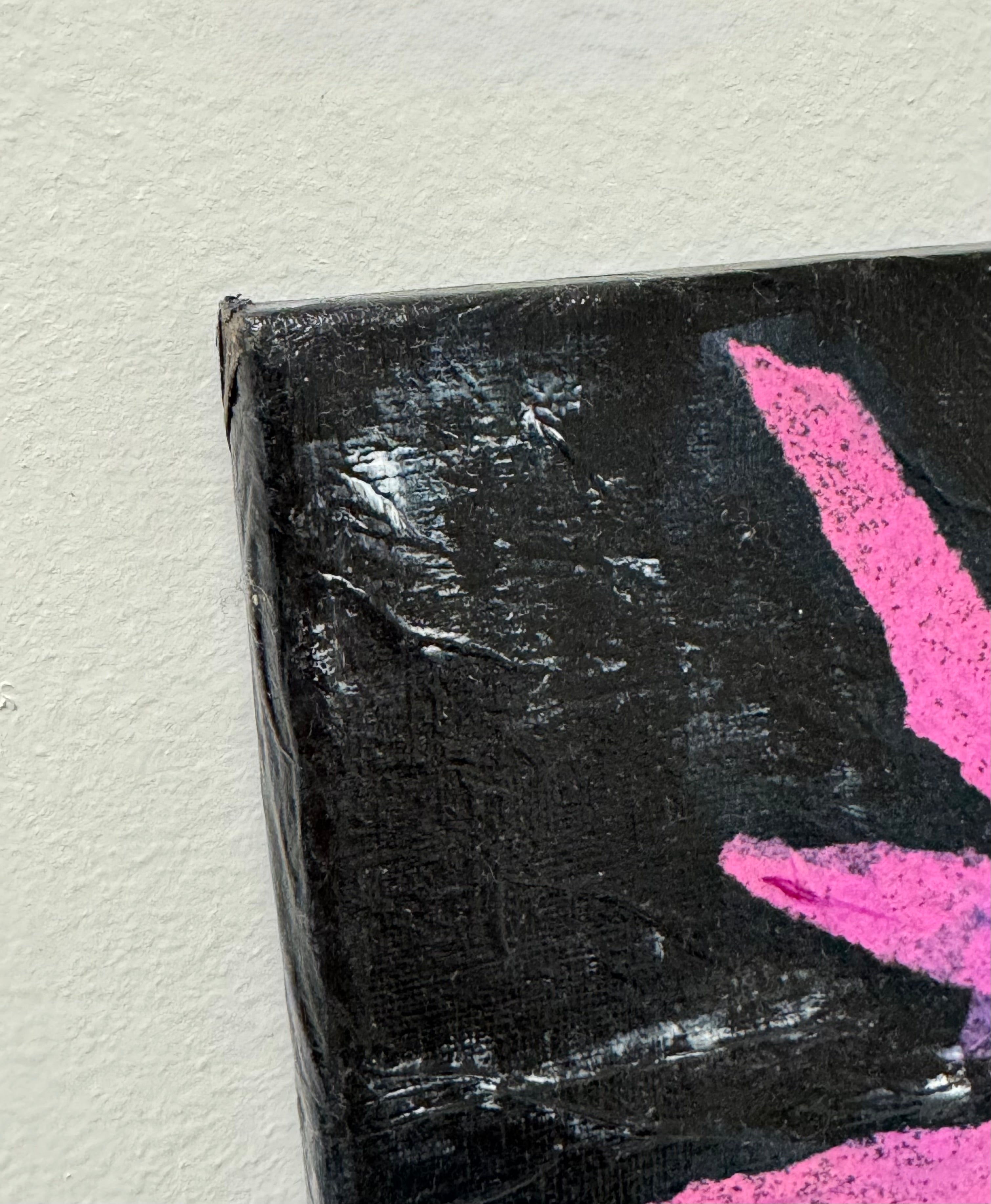 Abstract Daisy Painting