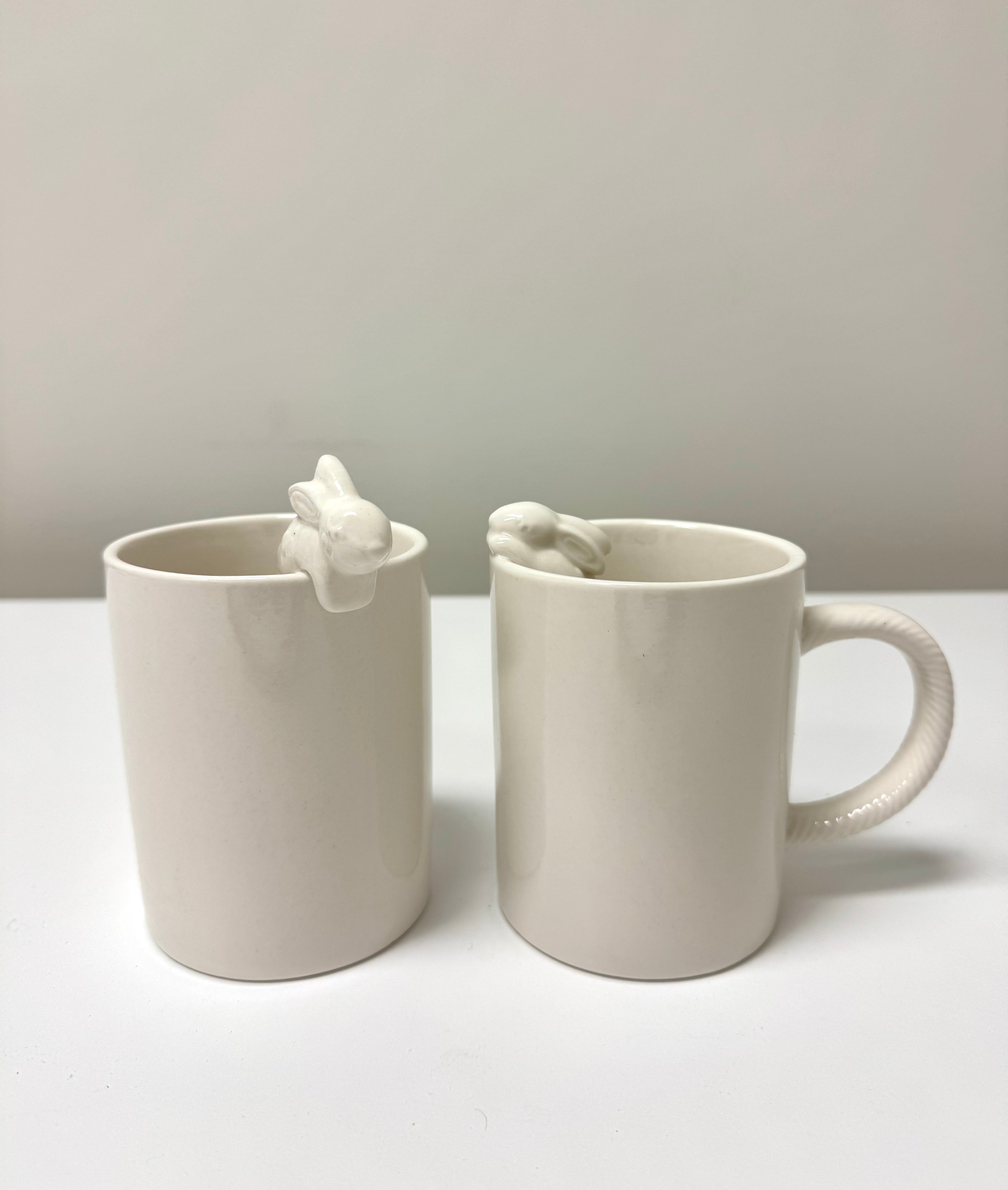 NEW! INDIGO Love Bunnies Mugs Set of 2