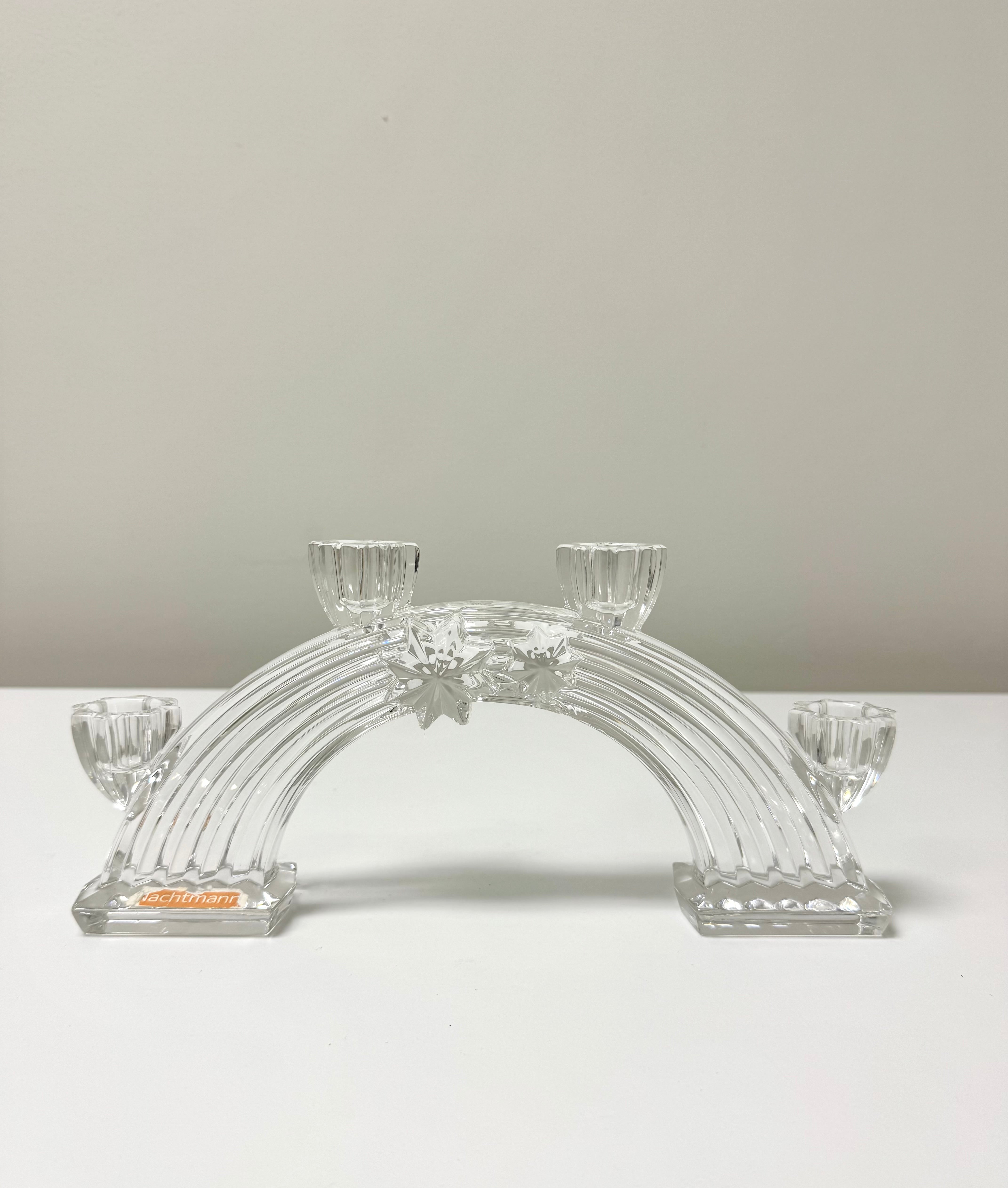 NACHTMANN 'Shooting Star' Crystal Candle Holder