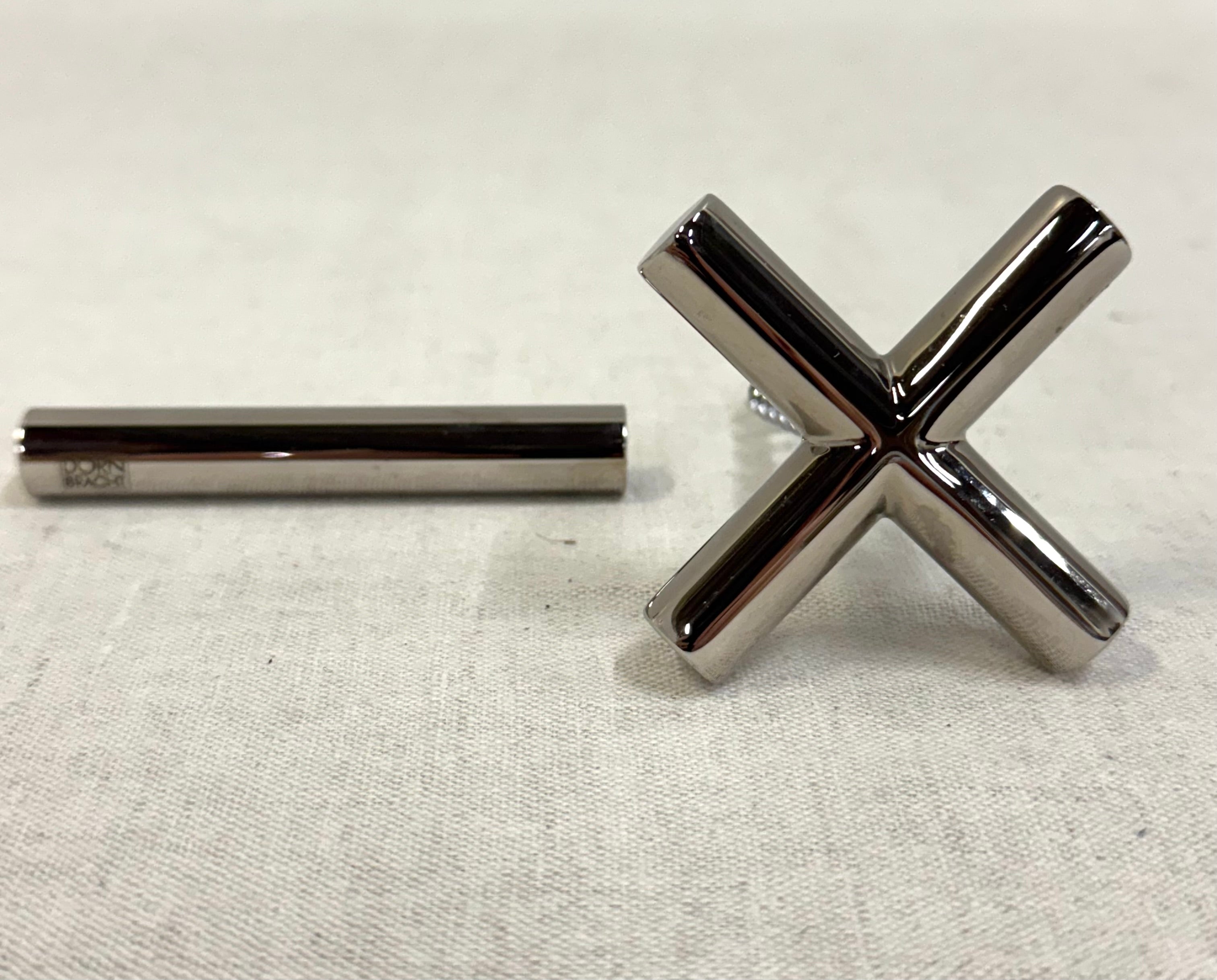 DORNBRACHT 'Tara' Platinum Nickel Corkscrew