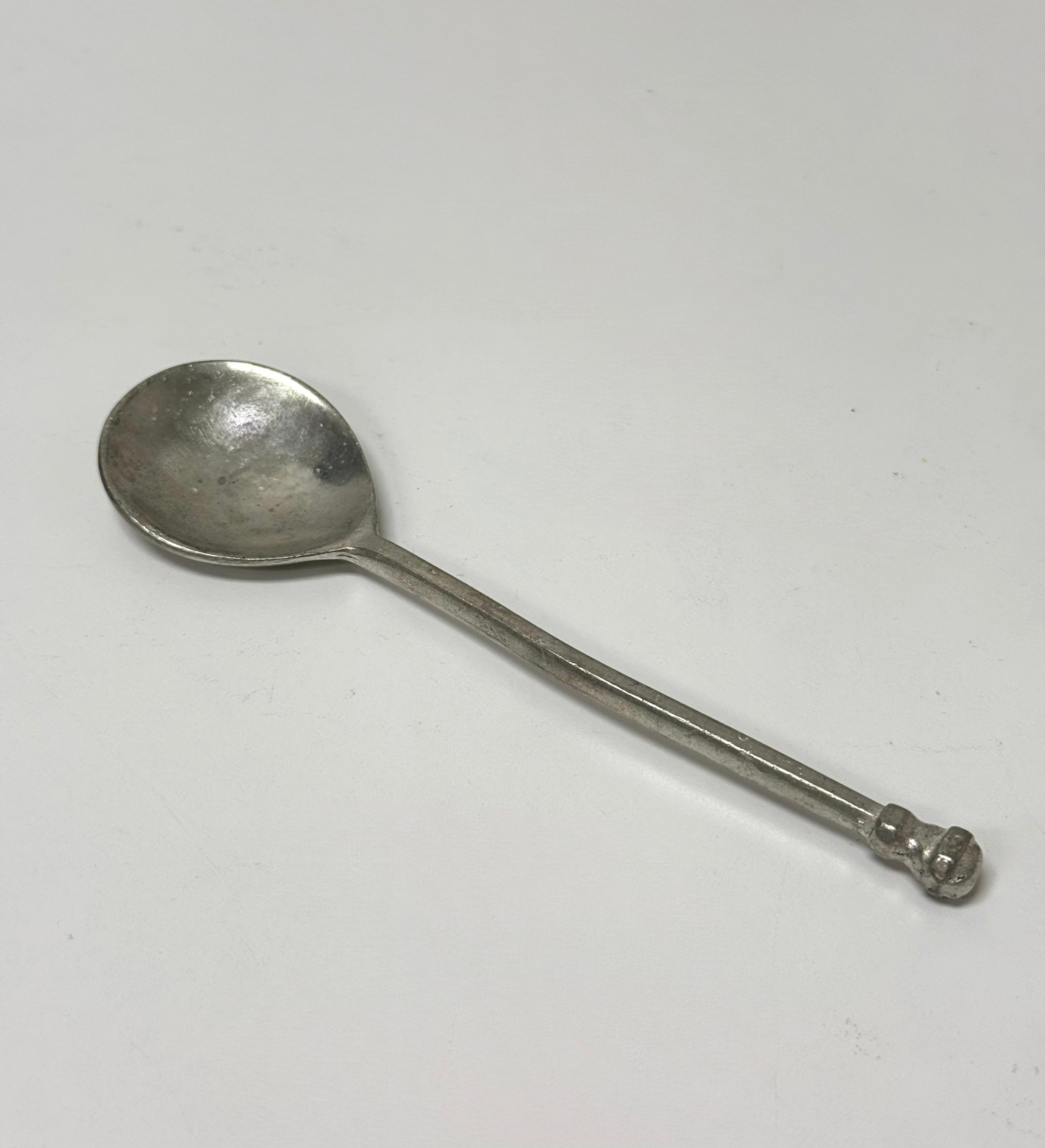 COSI TABELLINI 5-1/4" Pewter Spoon