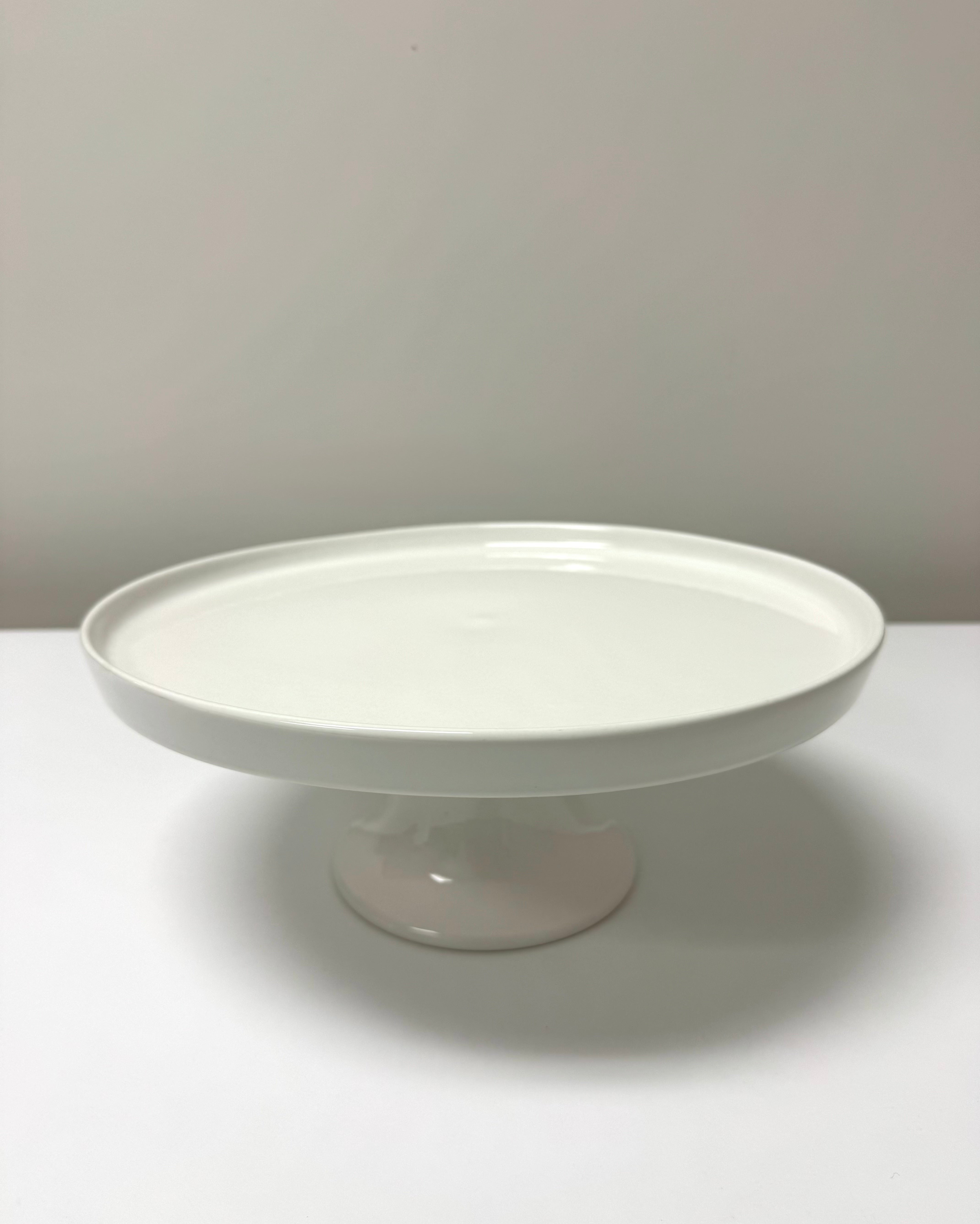 White Ceramic Cake Stand