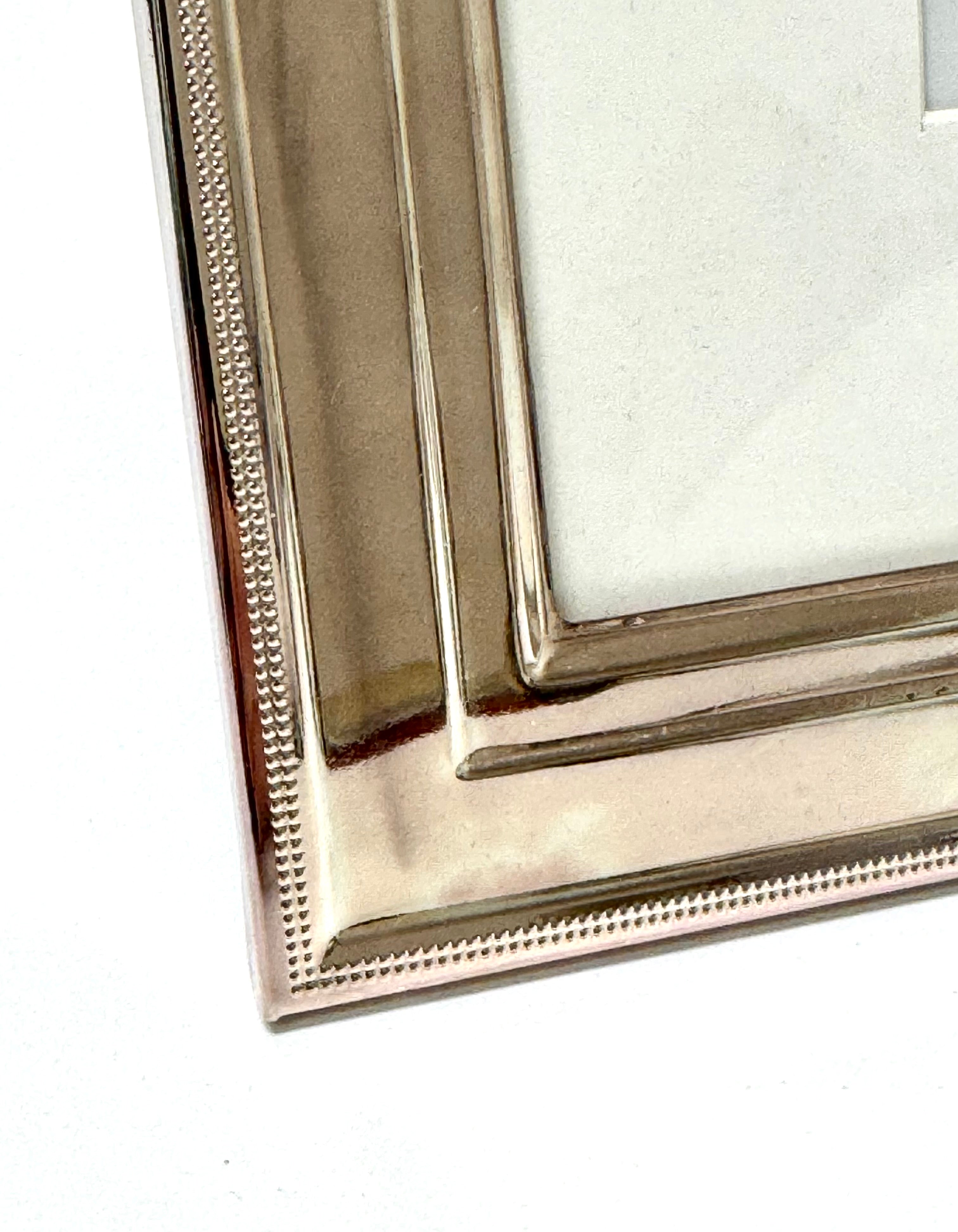 PHILIP WHITNEY Silverplate 9-1/2" x 11-/2" Frame