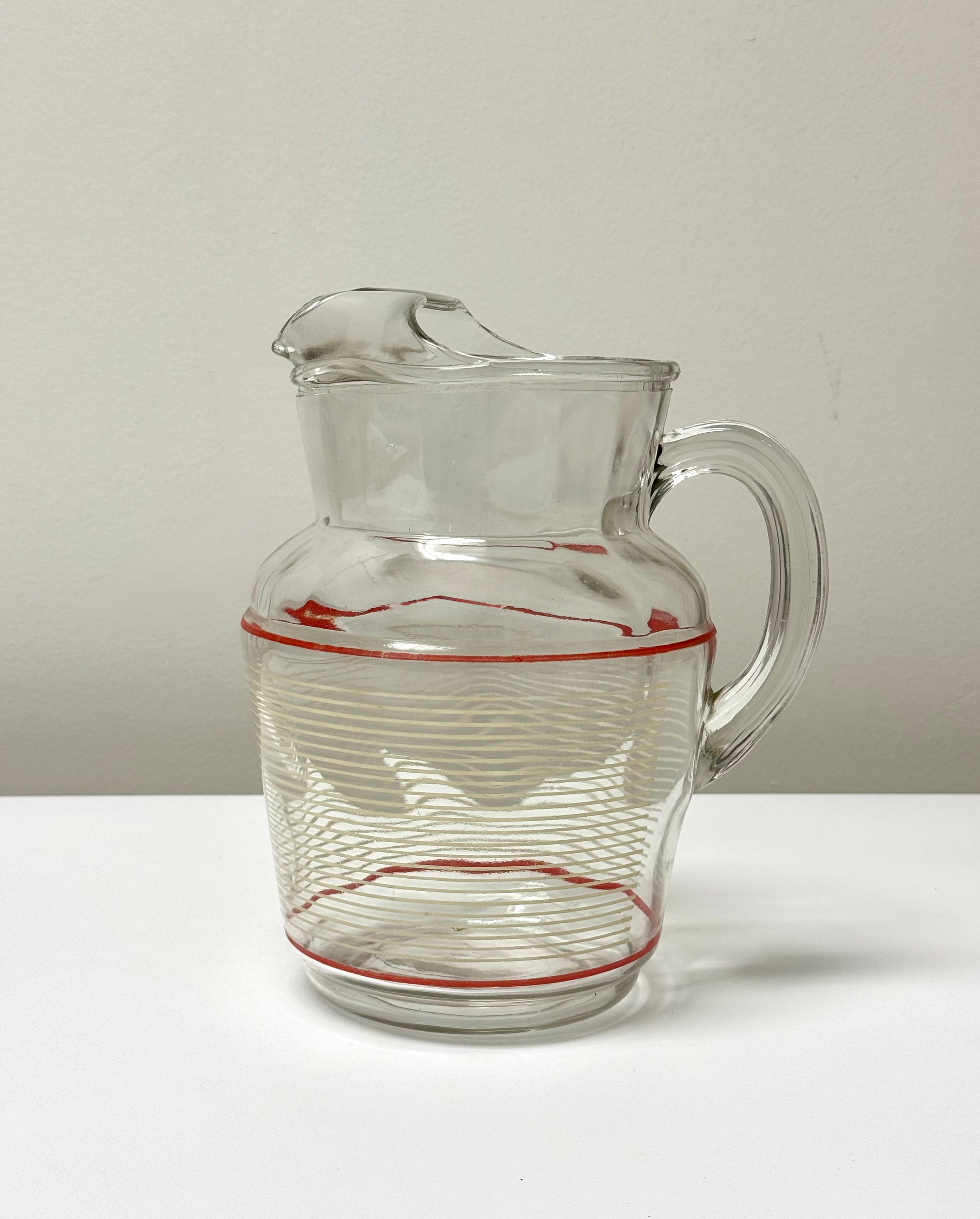 Vintage Art Deco Water Jug