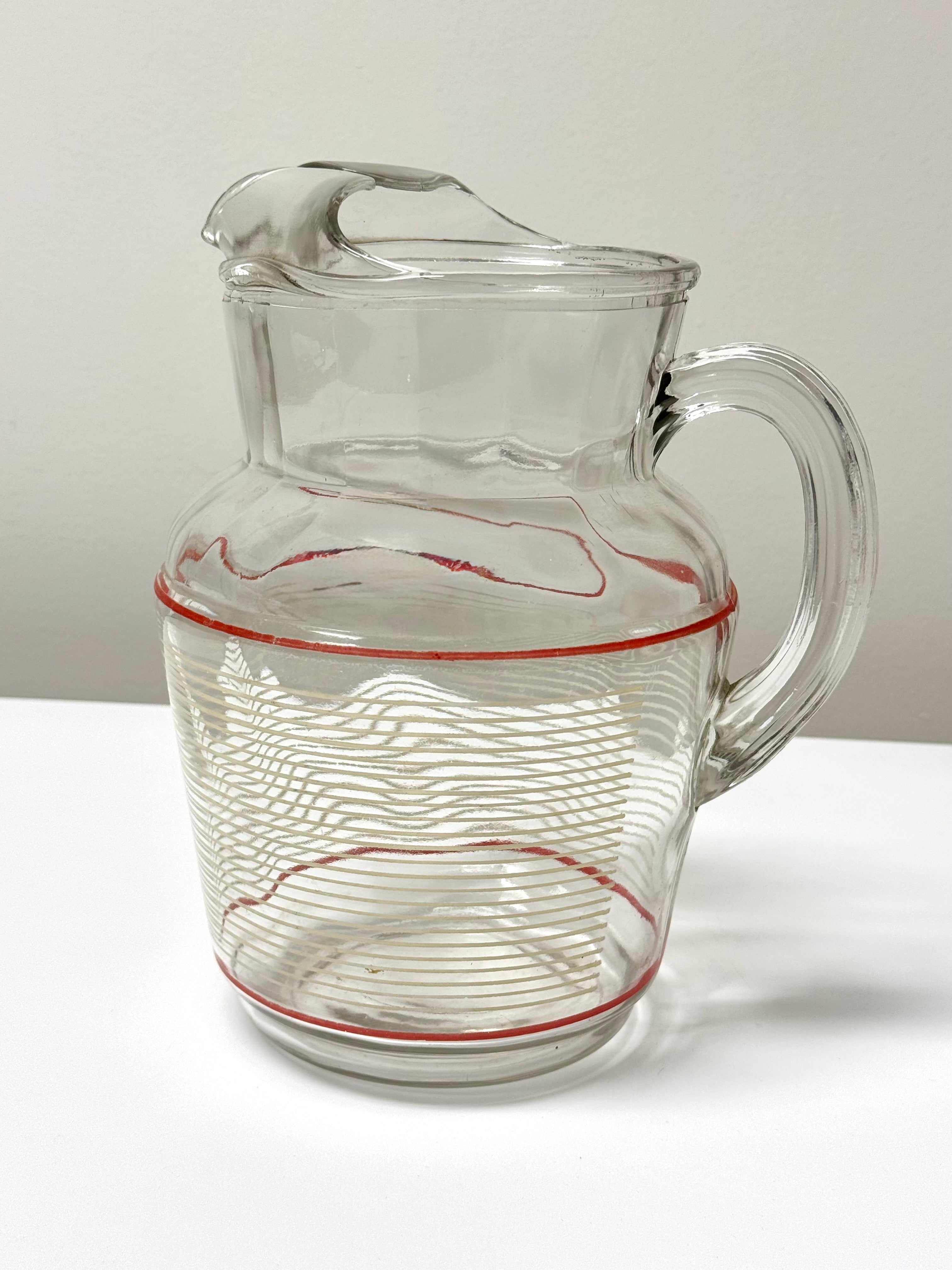 Vintage Art Deco Water Jug