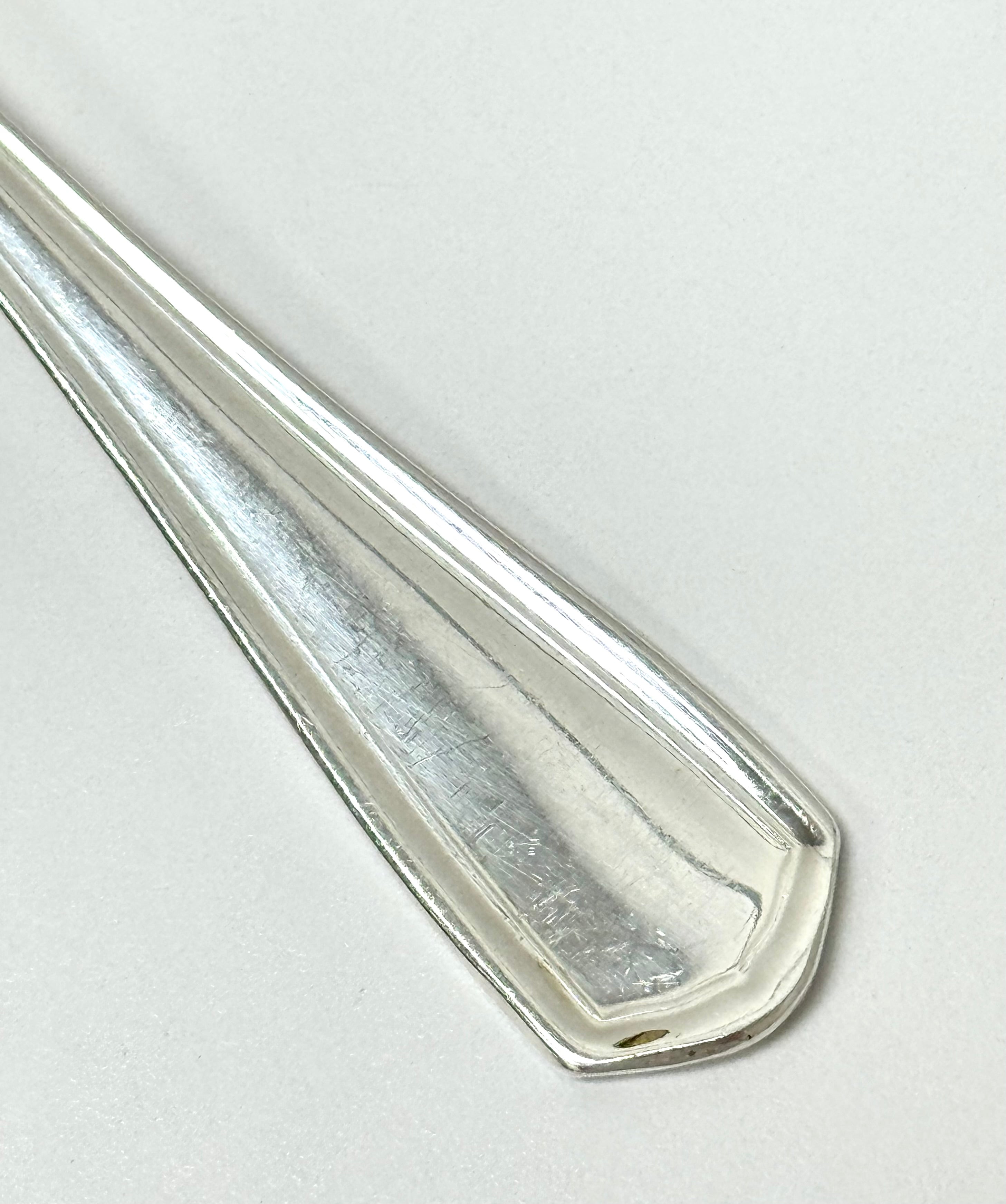 Parfait Glasses with Silver Spoons Set of 6