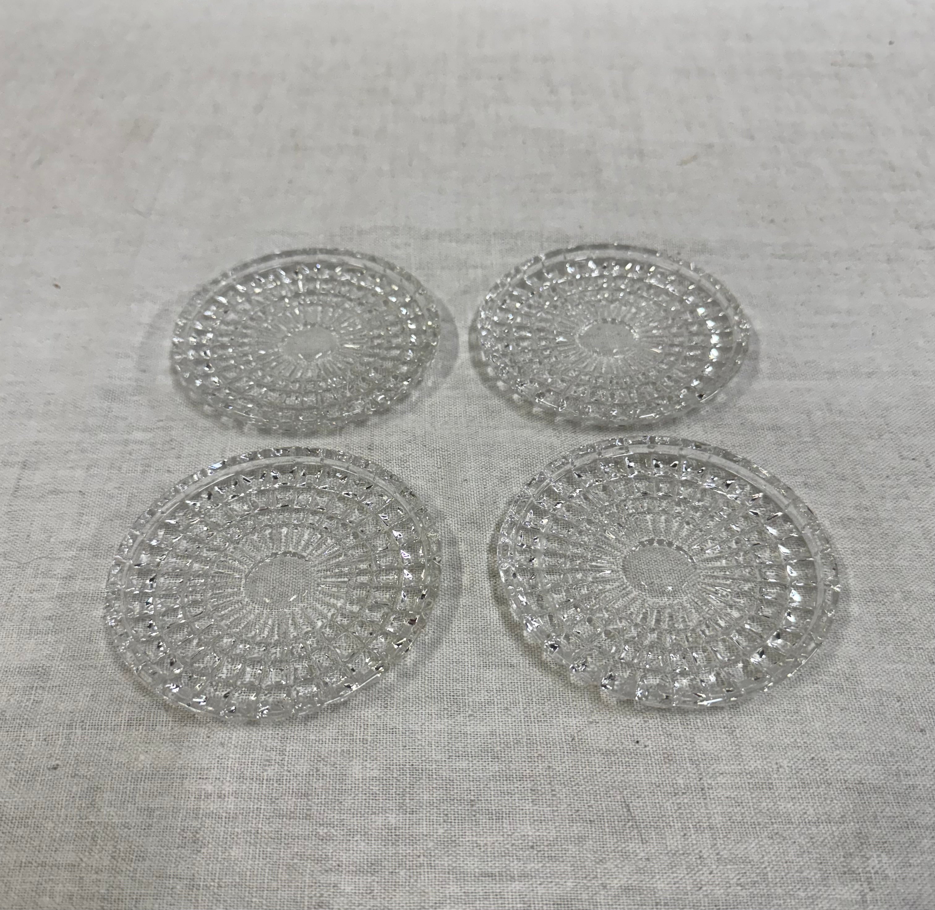 Crystal Coasters Set of 4