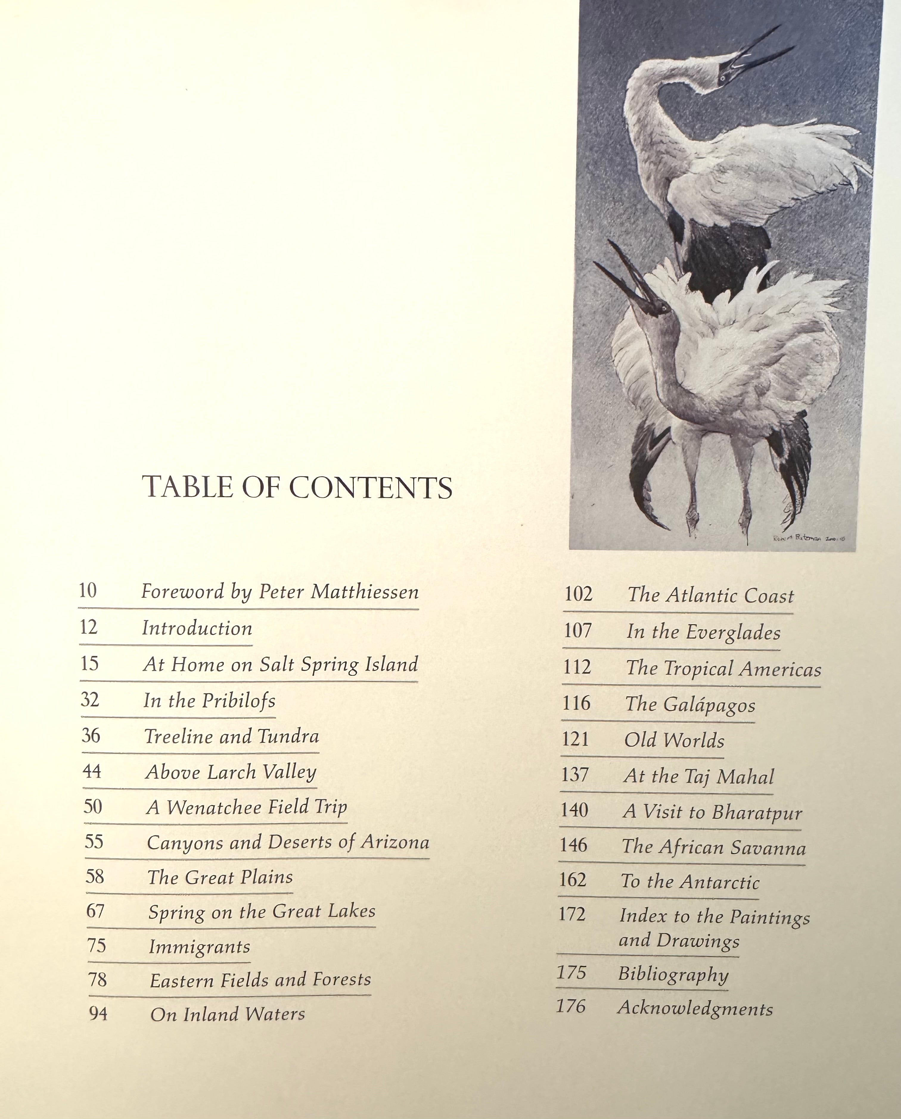 Robert Bateman 'Birds' Hardcover