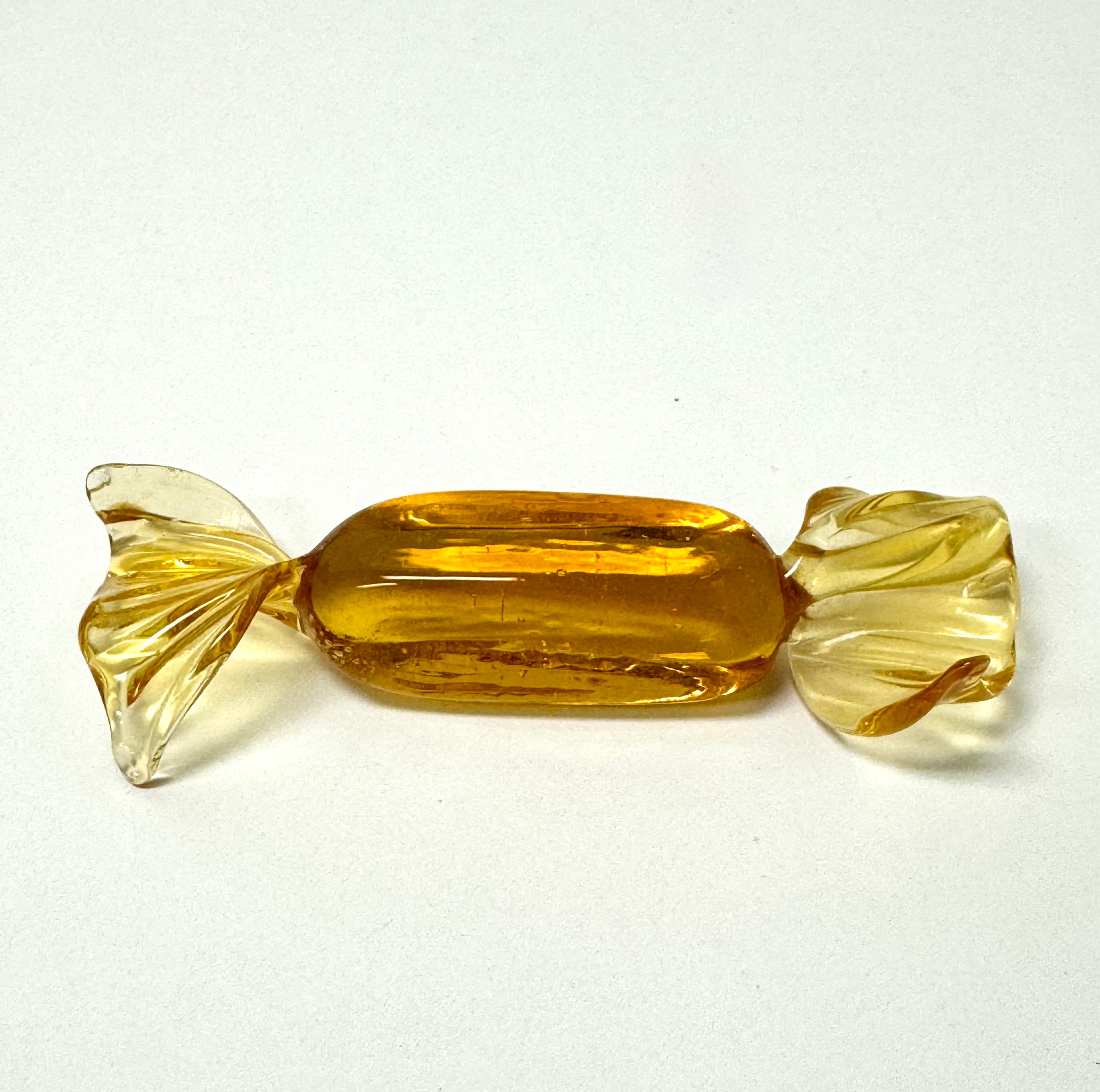 MURANO Amber Glass Candy