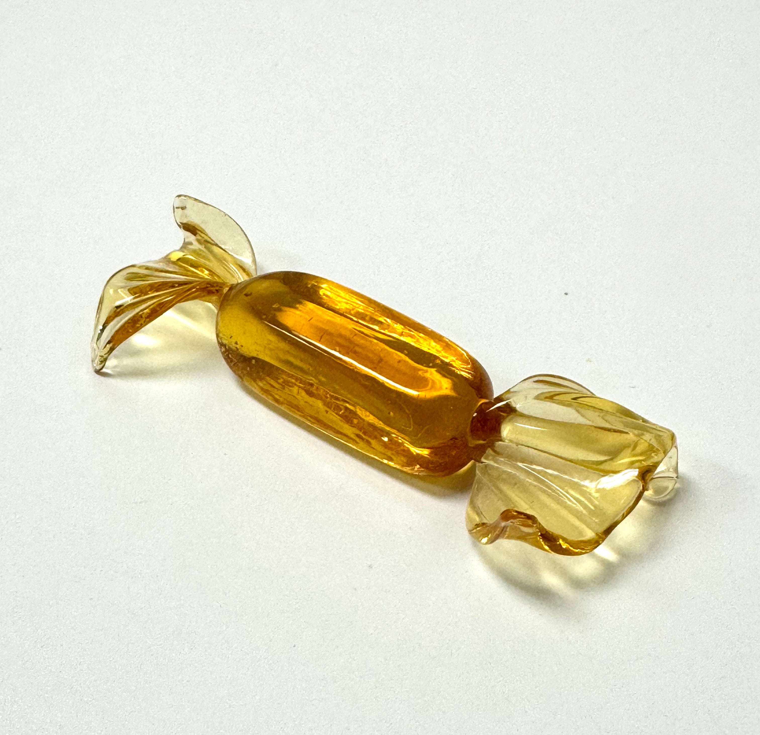 MURANO Amber Glass Candy