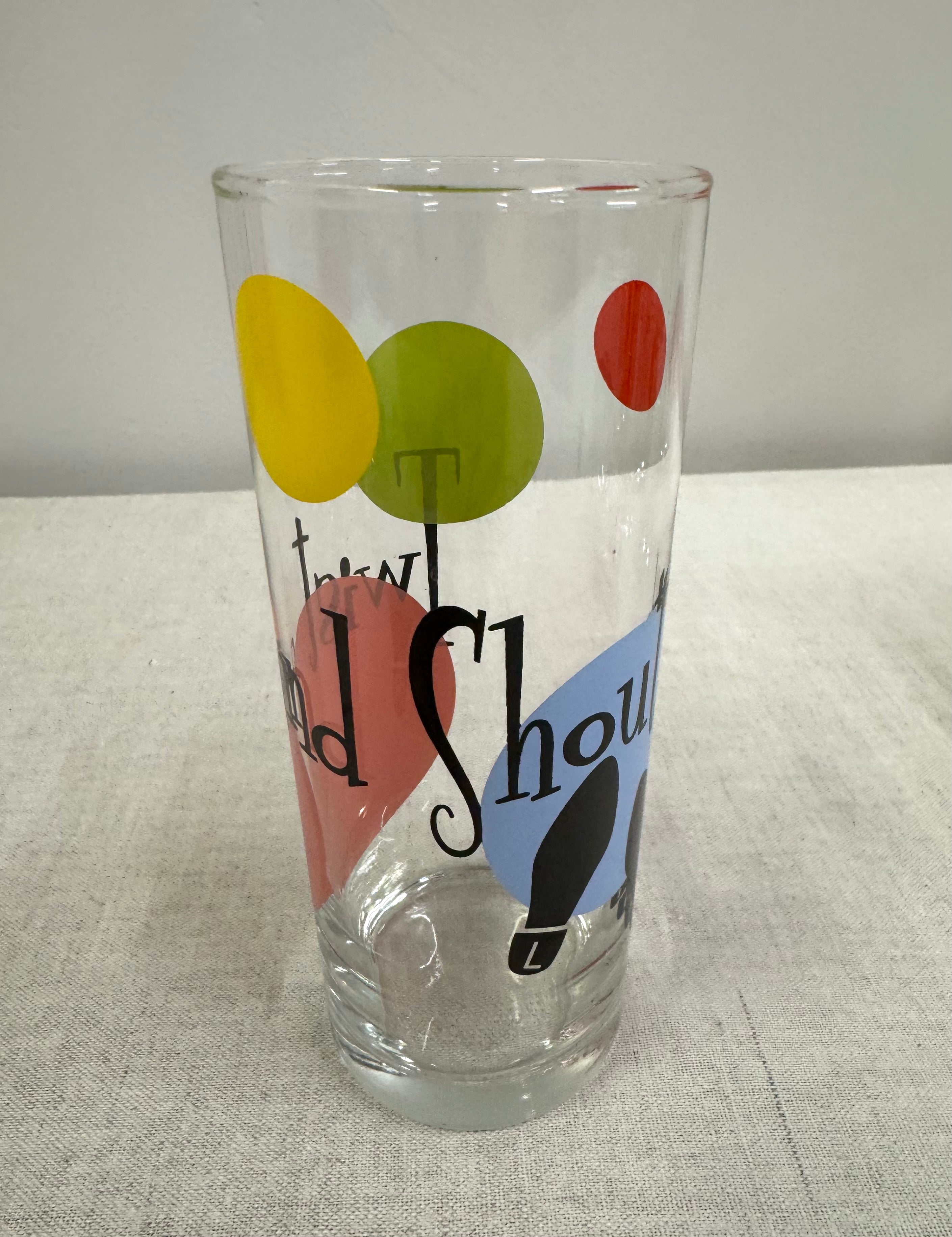 Twist & Shout Glasses Set of 4