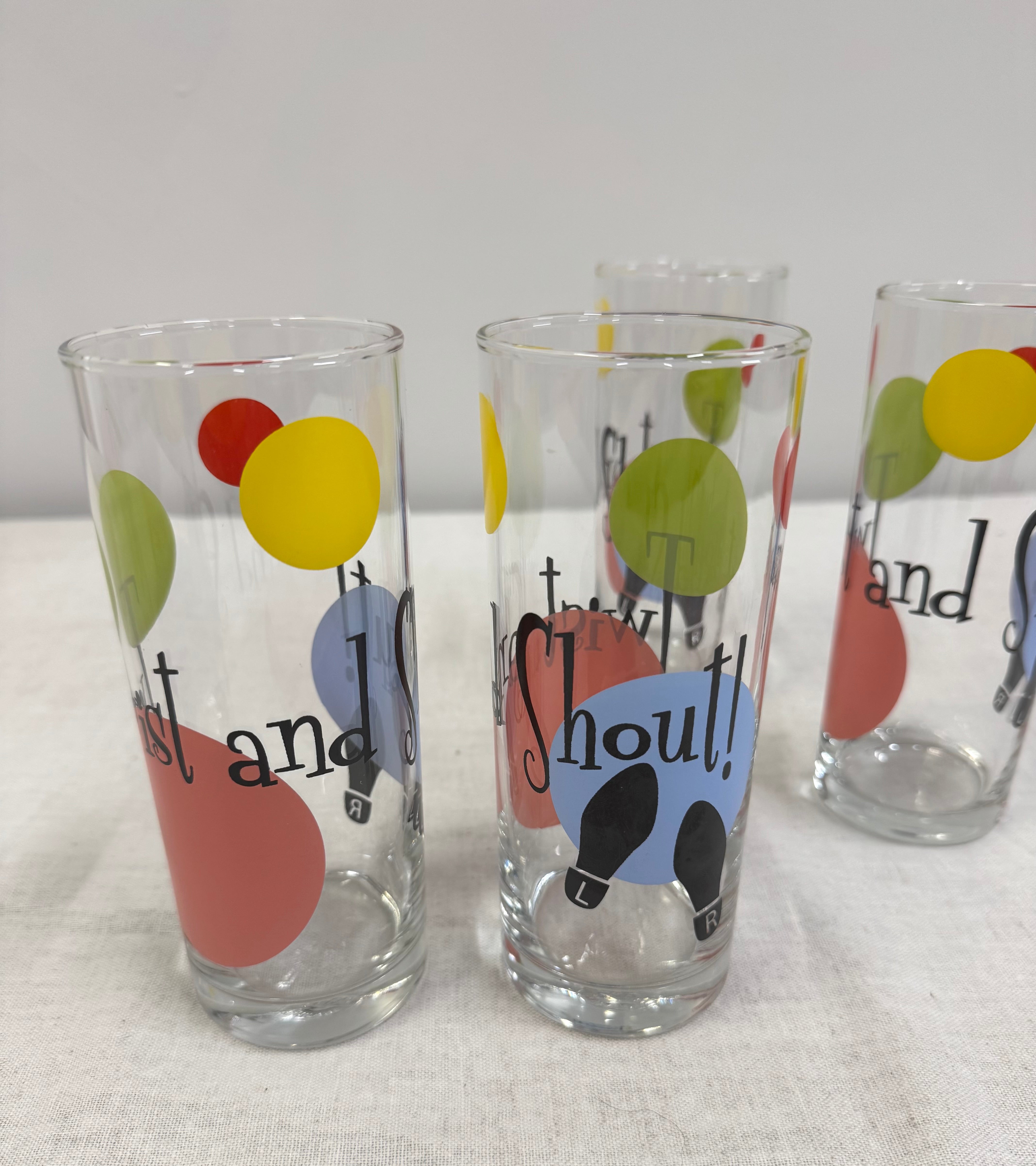 Twist & Shout Glasses Set of 4