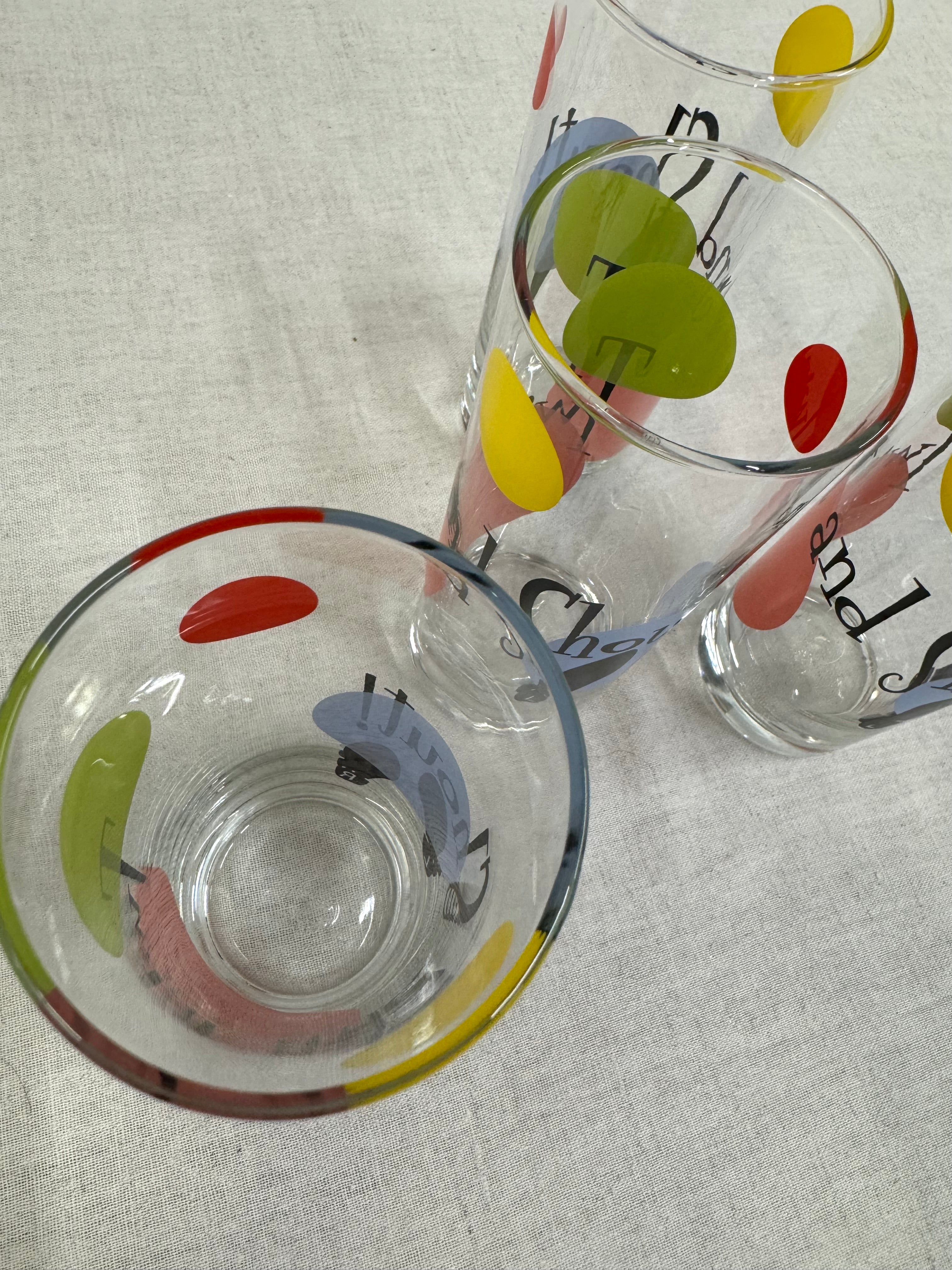 Twist & Shout Glasses Set of 4